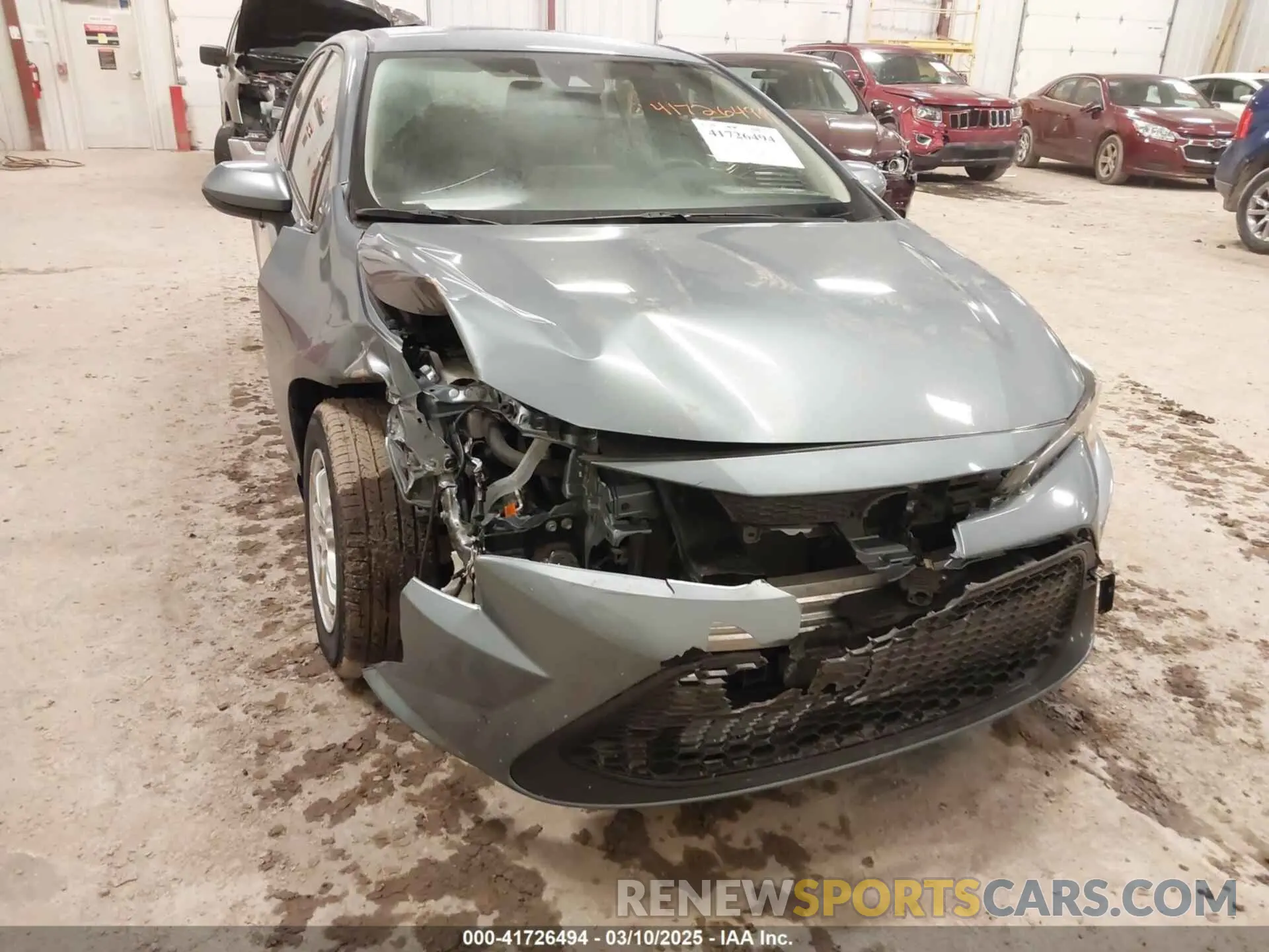 6 Photograph of a damaged car JTDEAMDE1NJ043697 TOYOTA COROLLA 2022