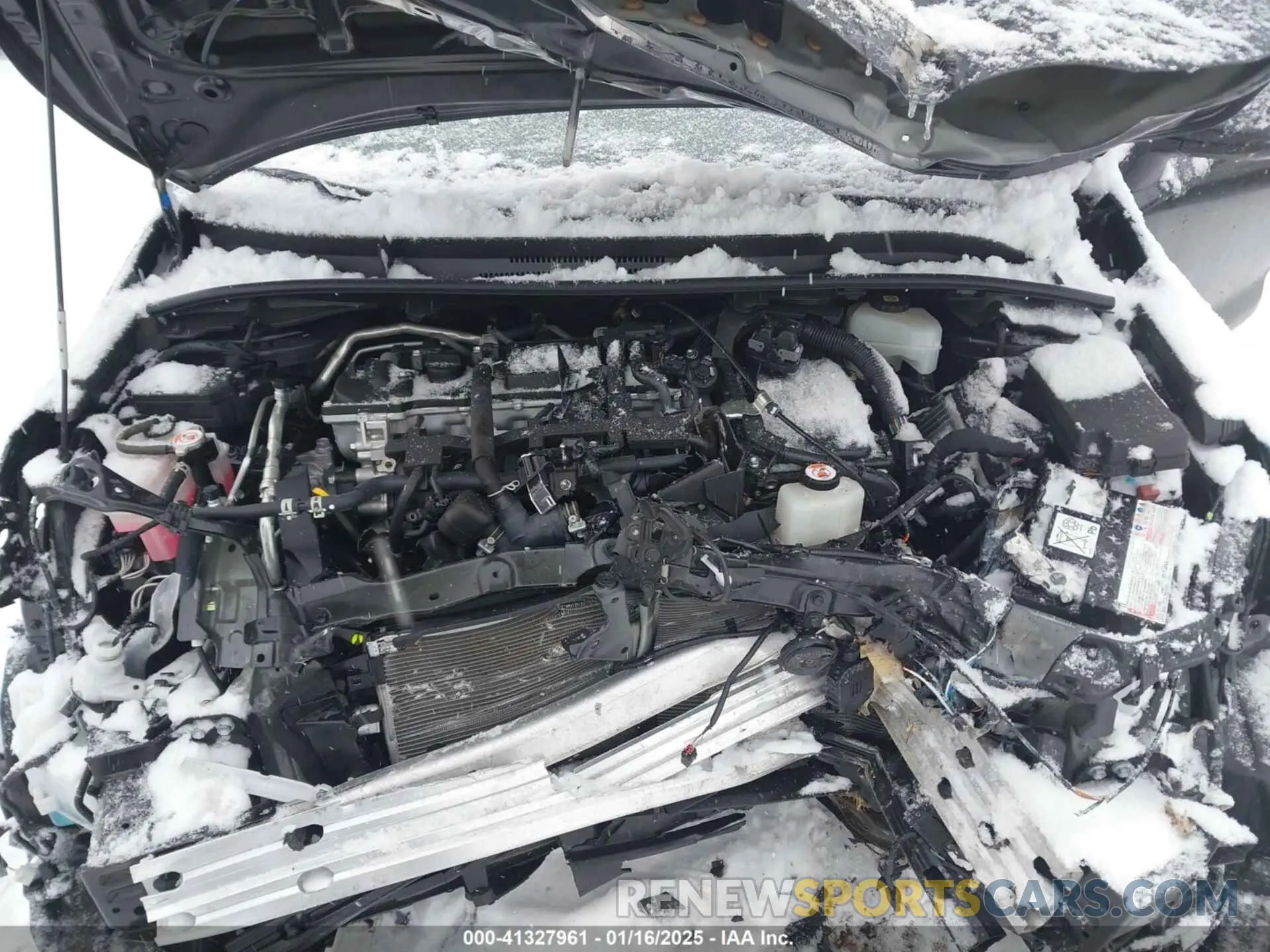10 Photograph of a damaged car JTDEAMDE1NJ049659 TOYOTA COROLLA 2022