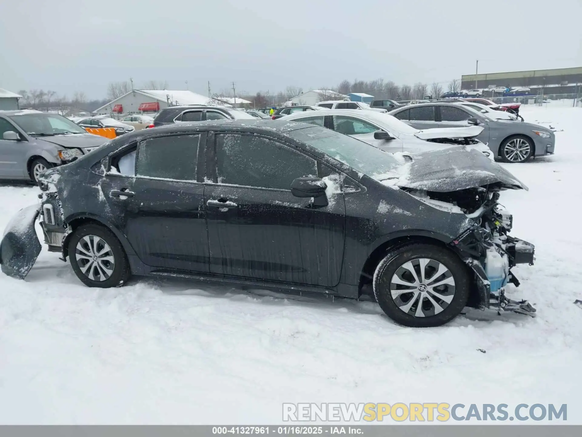 14 Photograph of a damaged car JTDEAMDE1NJ049659 TOYOTA COROLLA 2022