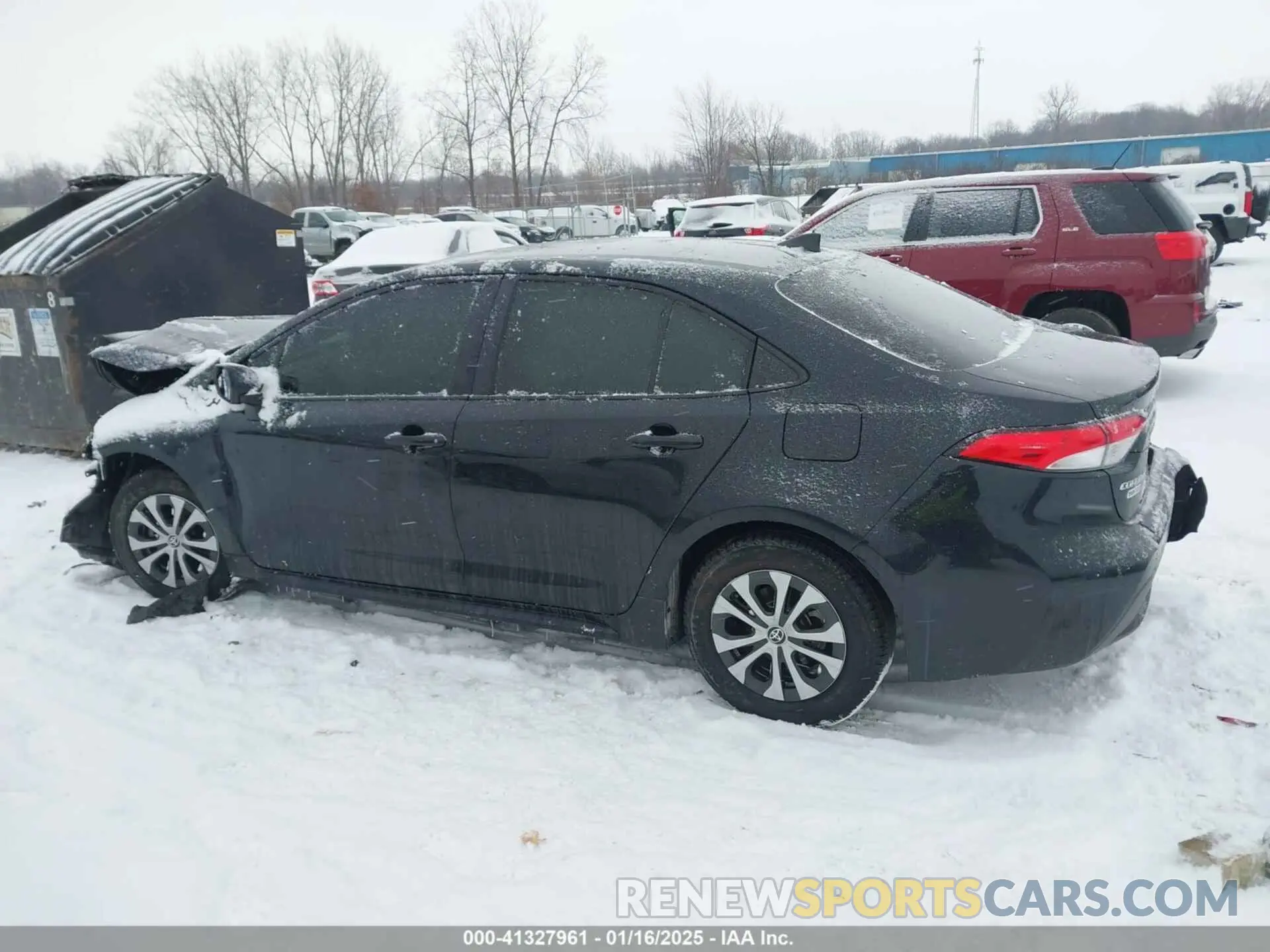 15 Photograph of a damaged car JTDEAMDE1NJ049659 TOYOTA COROLLA 2022