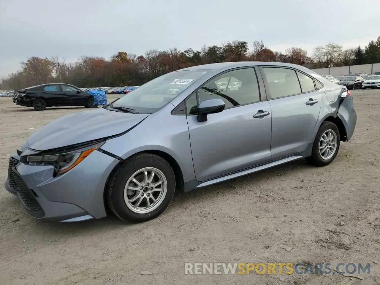 1 Photograph of a damaged car JTDEAMDE1NJ055204 TOYOTA COROLLA 2022