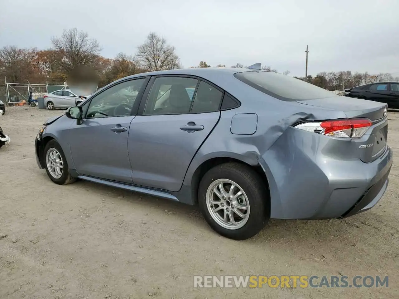 2 Photograph of a damaged car JTDEAMDE1NJ055204 TOYOTA COROLLA 2022
