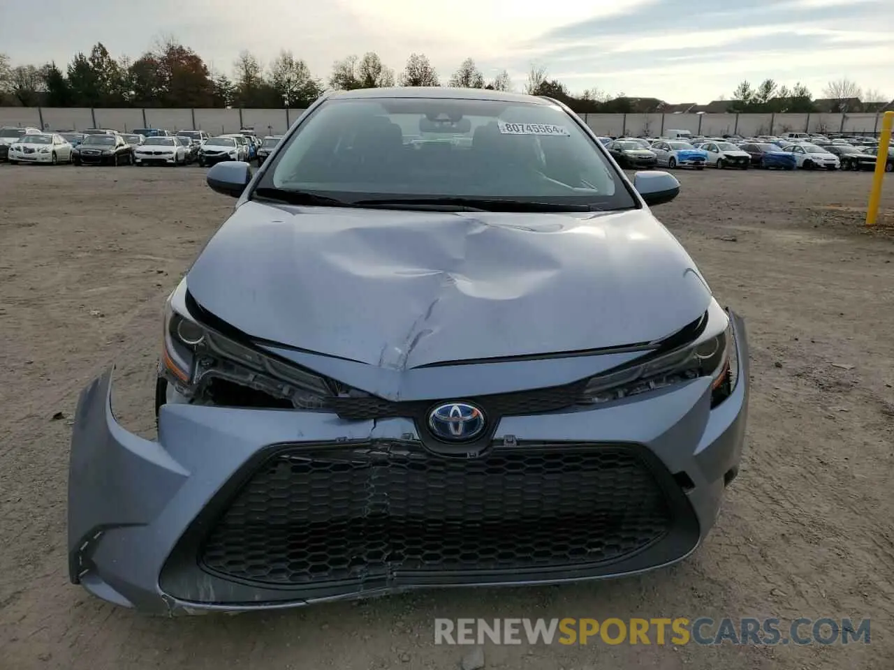 5 Photograph of a damaged car JTDEAMDE1NJ055204 TOYOTA COROLLA 2022