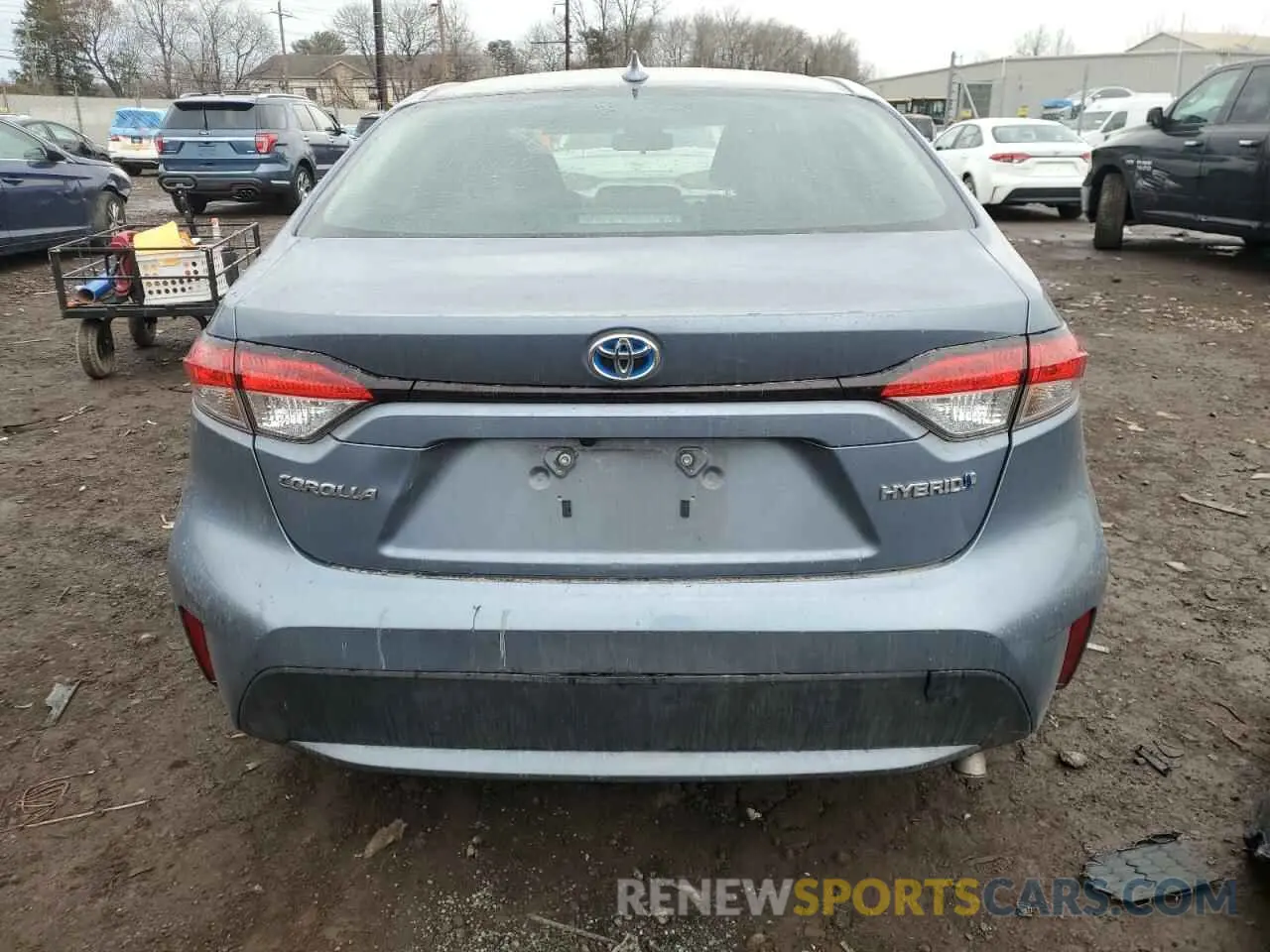 6 Photograph of a damaged car JTDEAMDE1NJ057860 TOYOTA COROLLA 2022