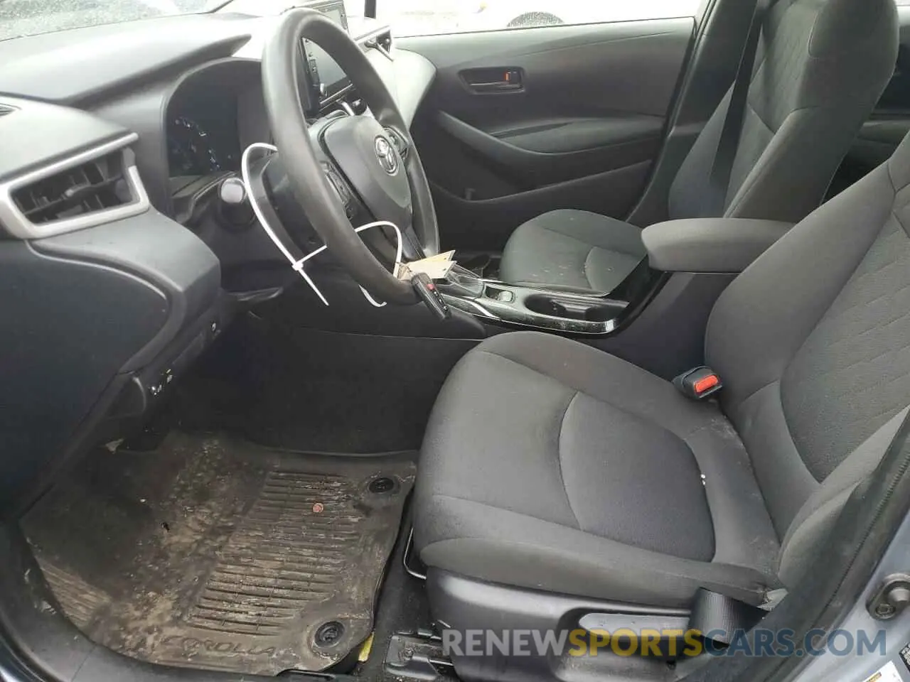 7 Photograph of a damaged car JTDEAMDE1NJ057860 TOYOTA COROLLA 2022