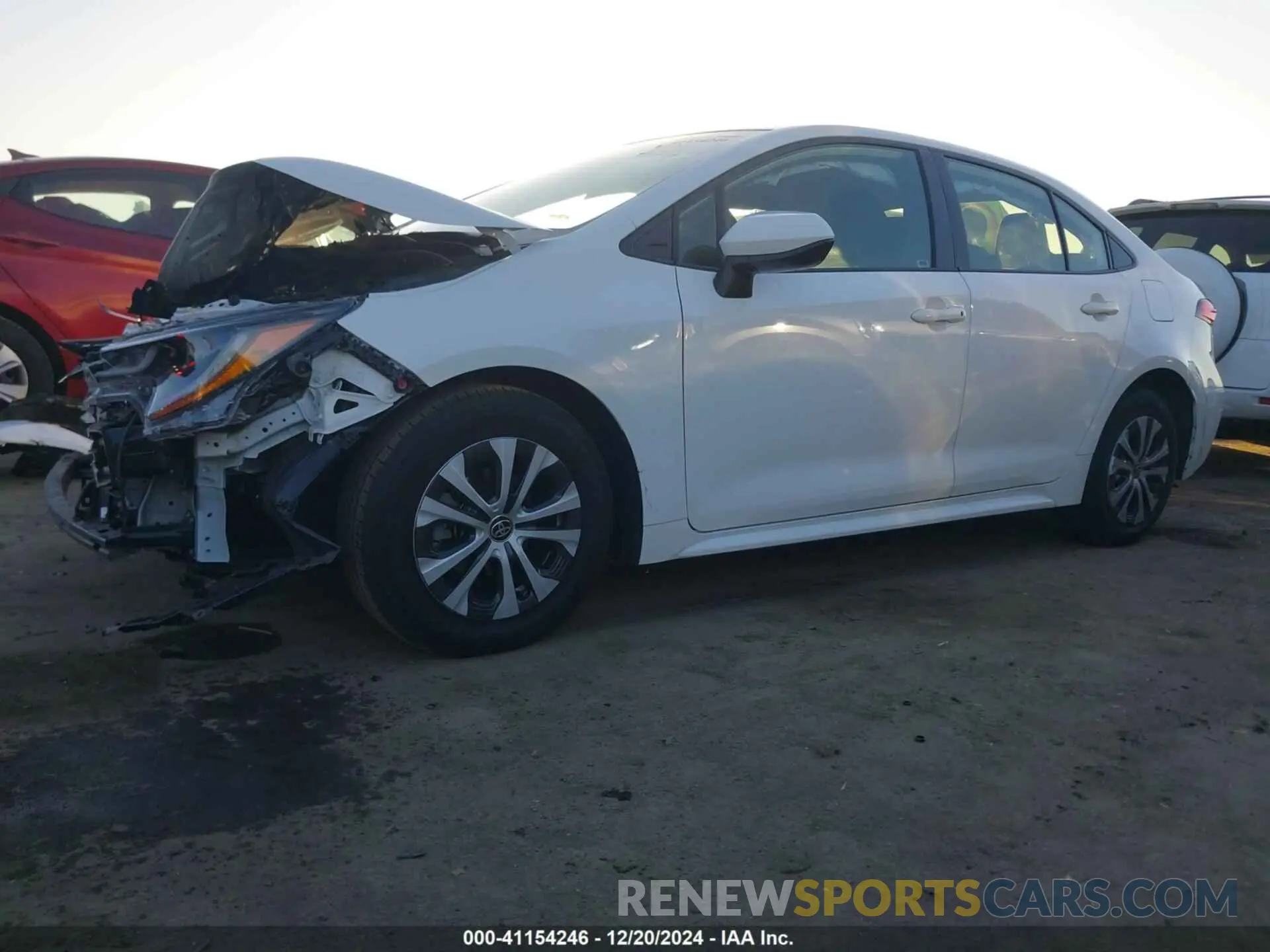 2 Photograph of a damaged car JTDEAMDE2N3012950 TOYOTA COROLLA 2022