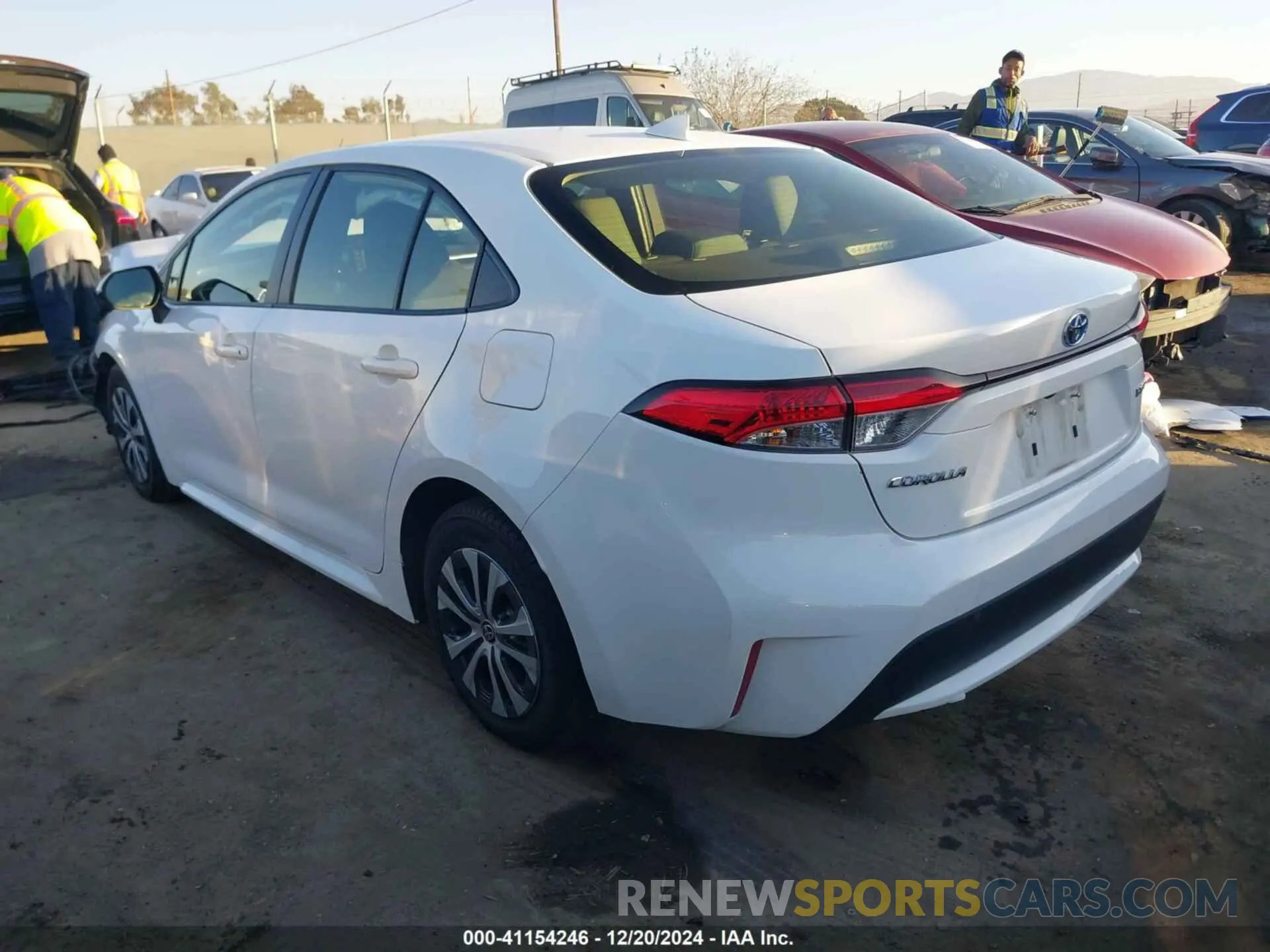 3 Photograph of a damaged car JTDEAMDE2N3012950 TOYOTA COROLLA 2022