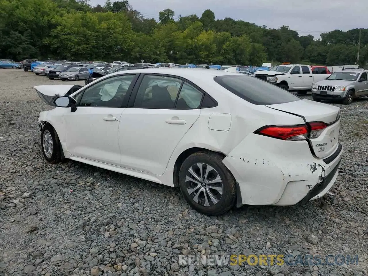 2 Photograph of a damaged car JTDEAMDE2N3013595 TOYOTA COROLLA 2022