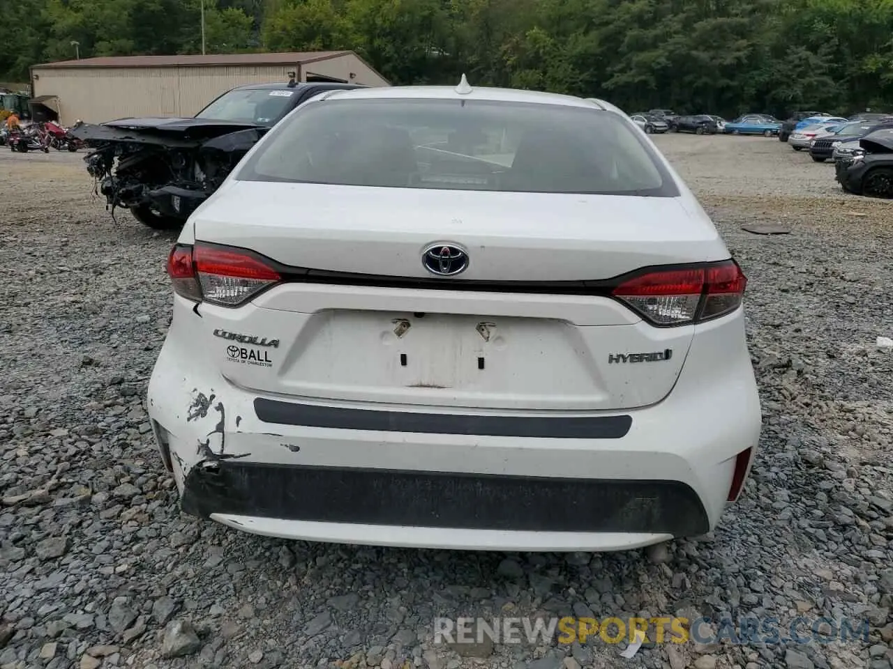 6 Photograph of a damaged car JTDEAMDE2N3013595 TOYOTA COROLLA 2022