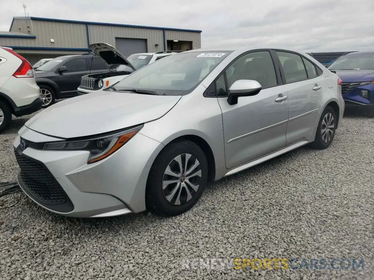 1 Photograph of a damaged car JTDEAMDE2N3013970 TOYOTA COROLLA 2022