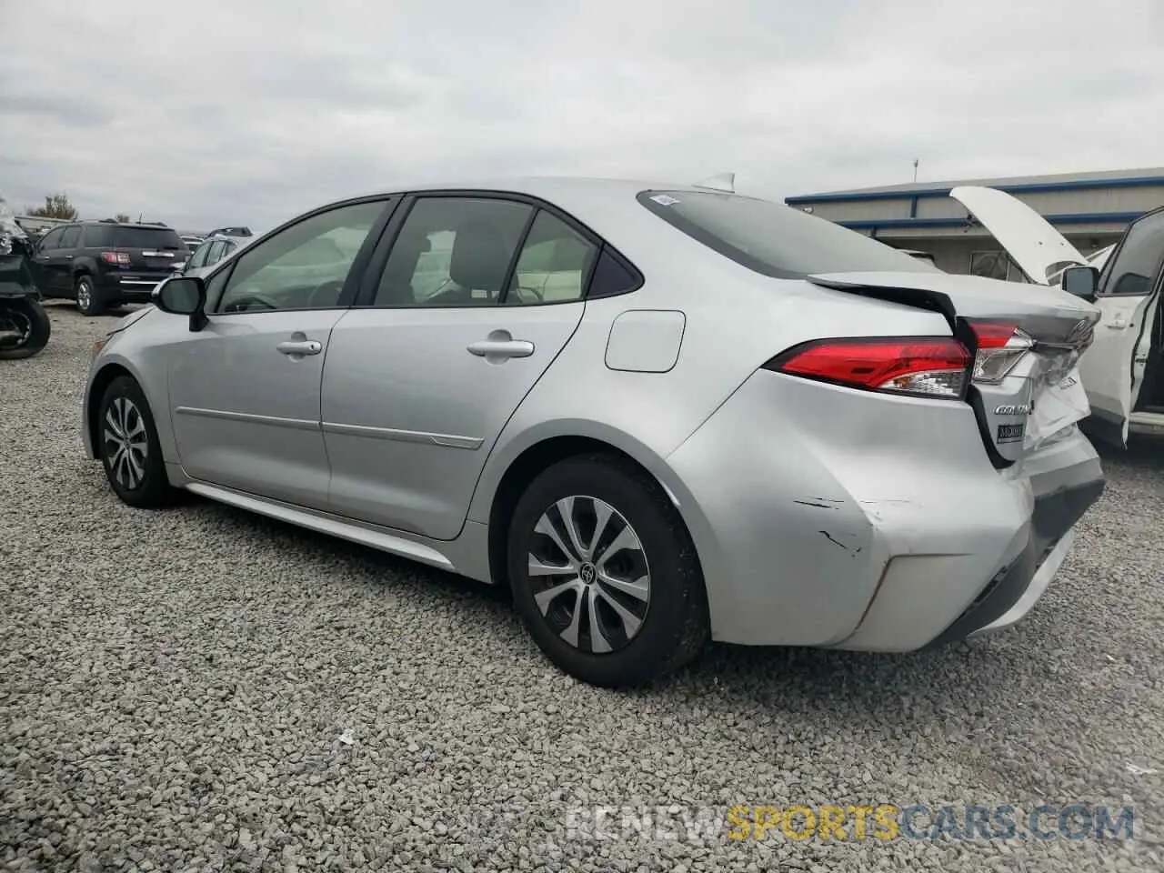 2 Photograph of a damaged car JTDEAMDE2N3013970 TOYOTA COROLLA 2022