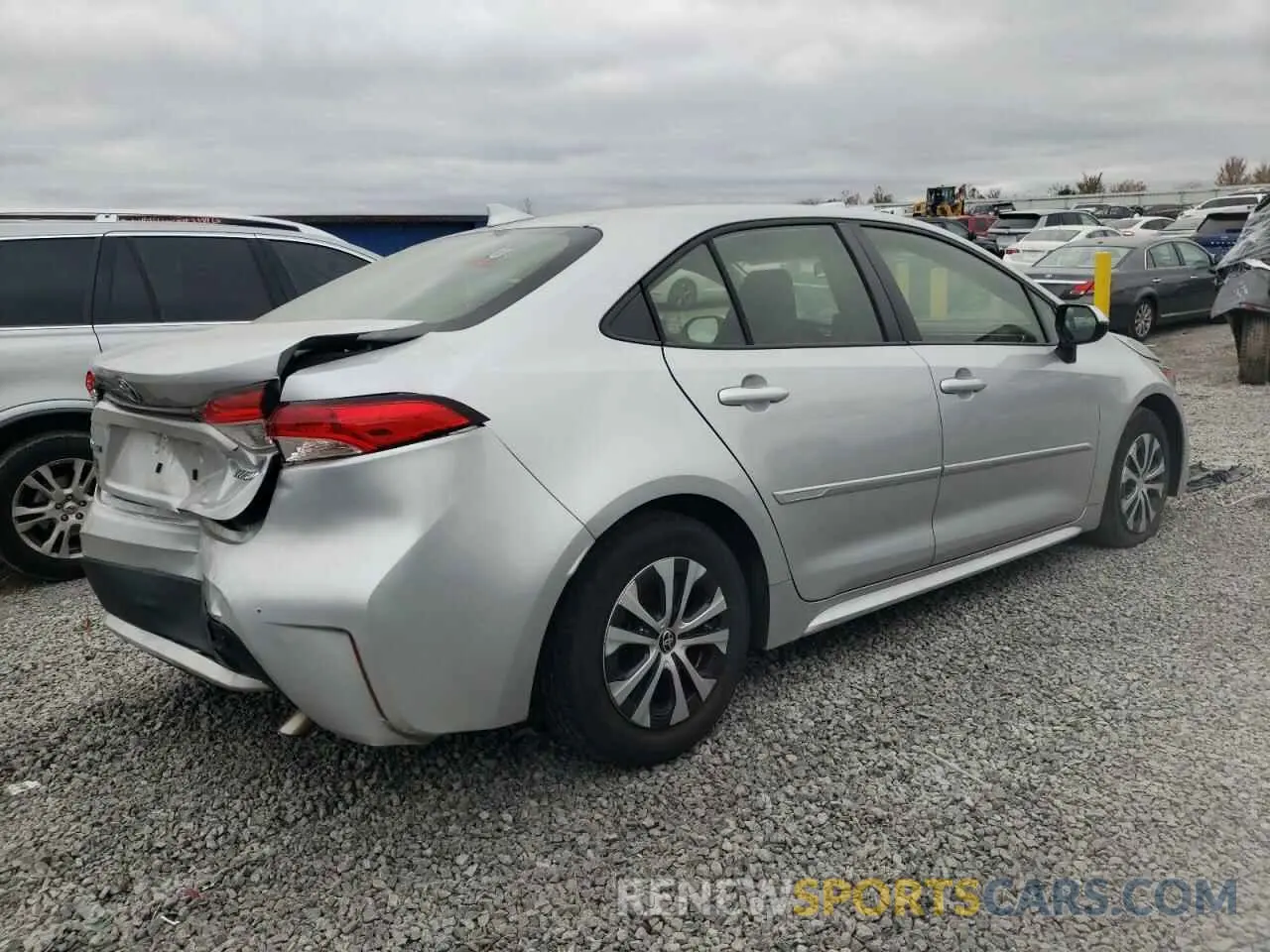 3 Photograph of a damaged car JTDEAMDE2N3013970 TOYOTA COROLLA 2022