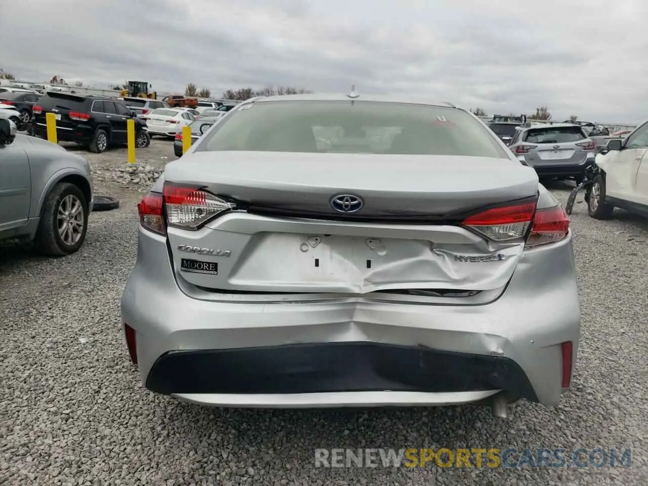 6 Photograph of a damaged car JTDEAMDE2N3013970 TOYOTA COROLLA 2022