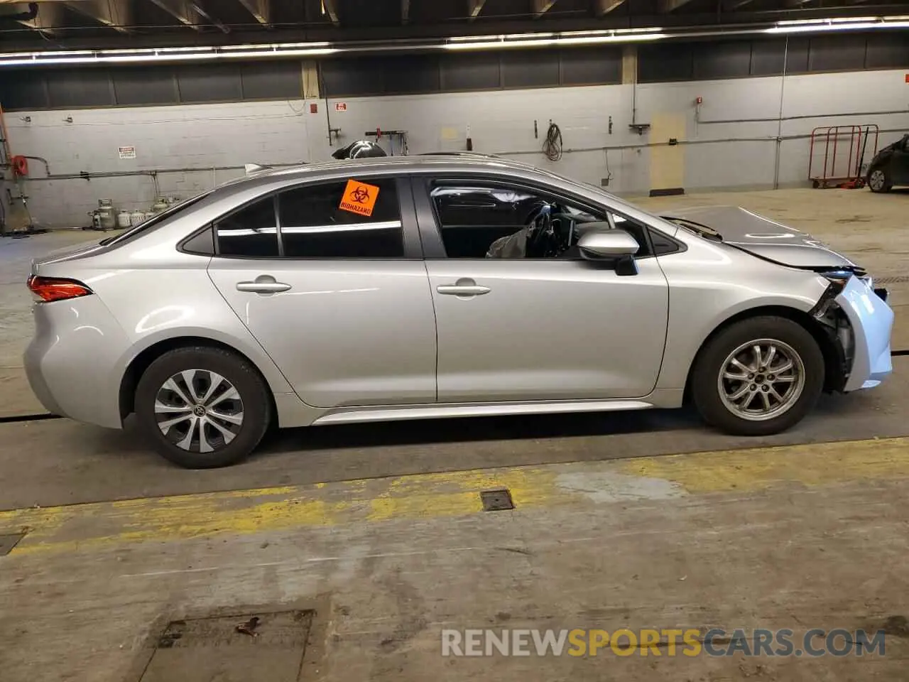 3 Photograph of a damaged car JTDEAMDE2NJ038881 TOYOTA COROLLA 2022