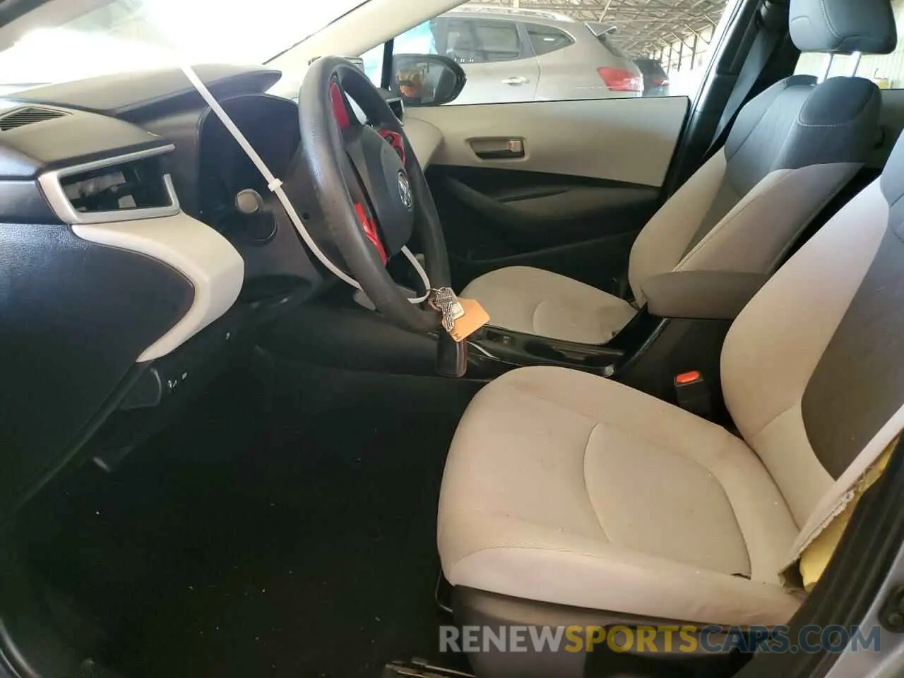 7 Photograph of a damaged car JTDEAMDE2NJ039982 TOYOTA COROLLA 2022