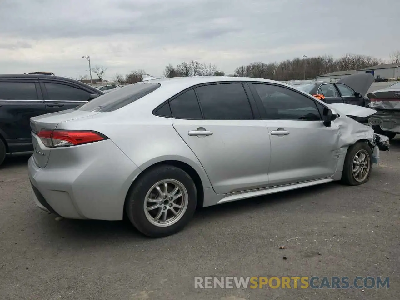 3 Photograph of a damaged car JTDEAMDE2NJ041540 TOYOTA COROLLA 2022