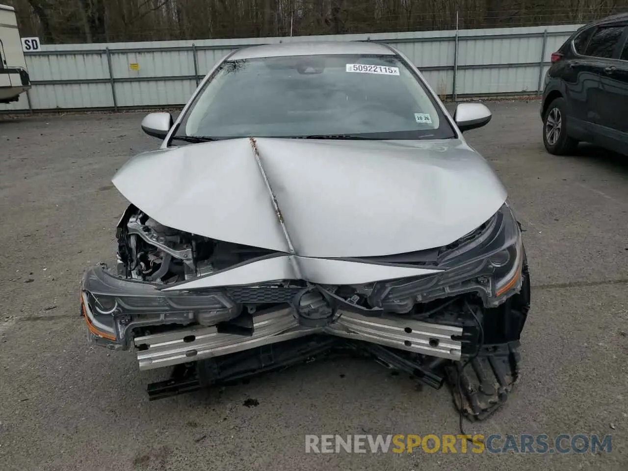 5 Photograph of a damaged car JTDEAMDE2NJ041540 TOYOTA COROLLA 2022