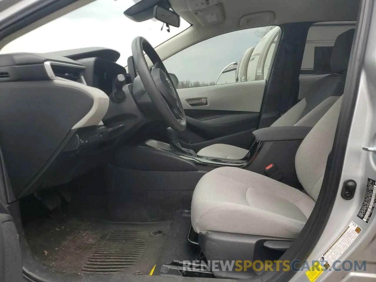 7 Photograph of a damaged car JTDEAMDE2NJ041540 TOYOTA COROLLA 2022