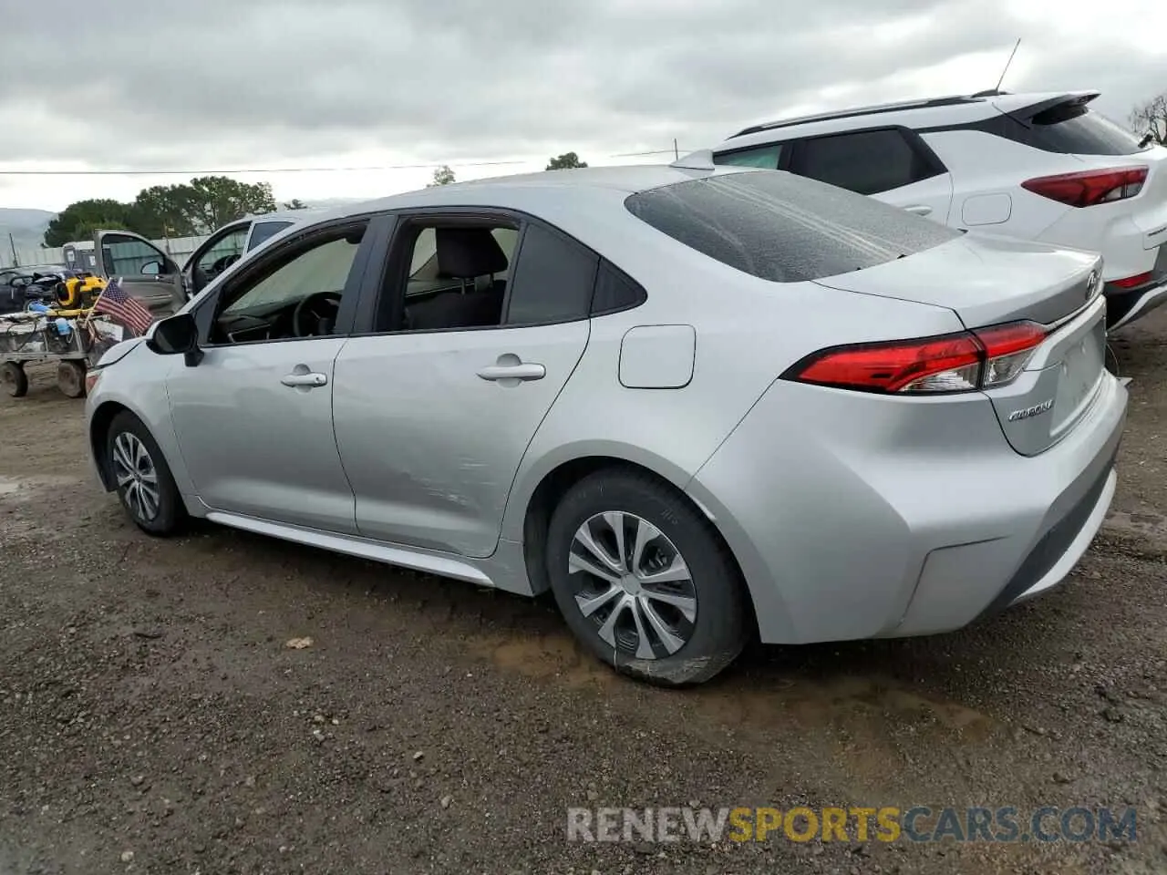 2 Photograph of a damaged car JTDEAMDE2NJ043272 TOYOTA COROLLA 2022