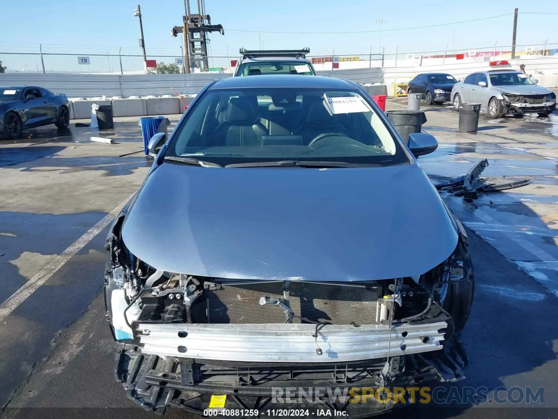 13 Photograph of a damaged car JTDEAMDE2NJ048021 TOYOTA COROLLA 2022
