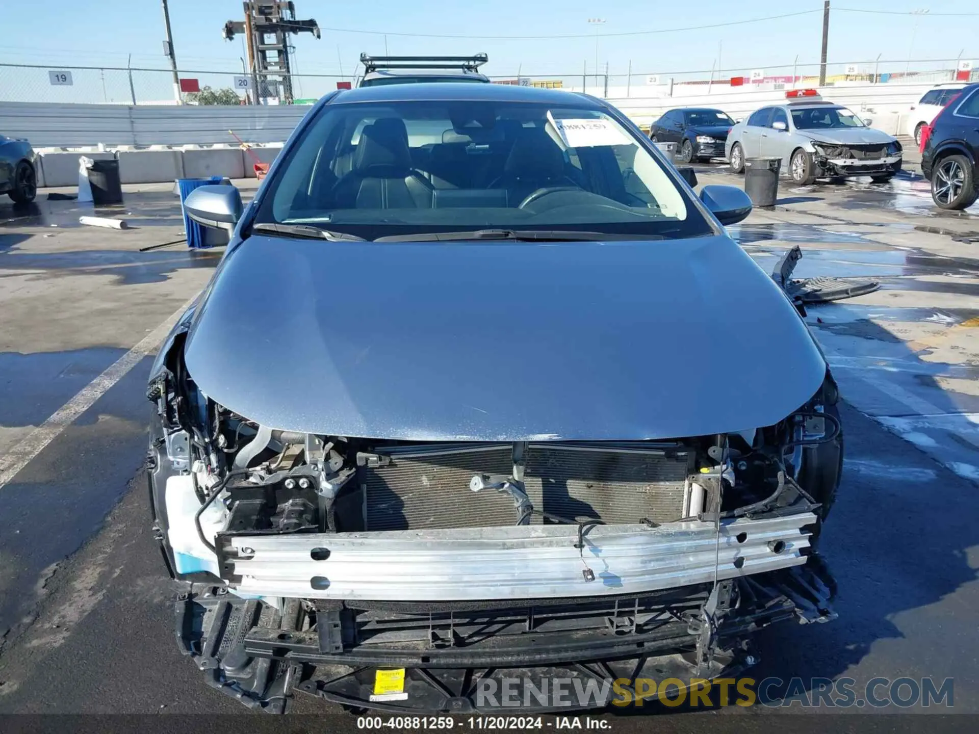 6 Photograph of a damaged car JTDEAMDE2NJ048021 TOYOTA COROLLA 2022
