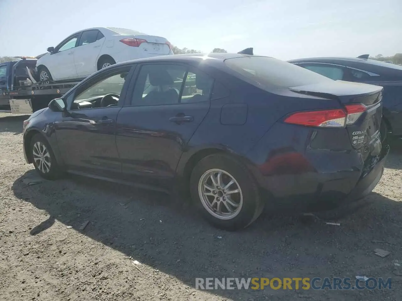 2 Photograph of a damaged car JTDEAMDE2NJ049461 TOYOTA COROLLA 2022