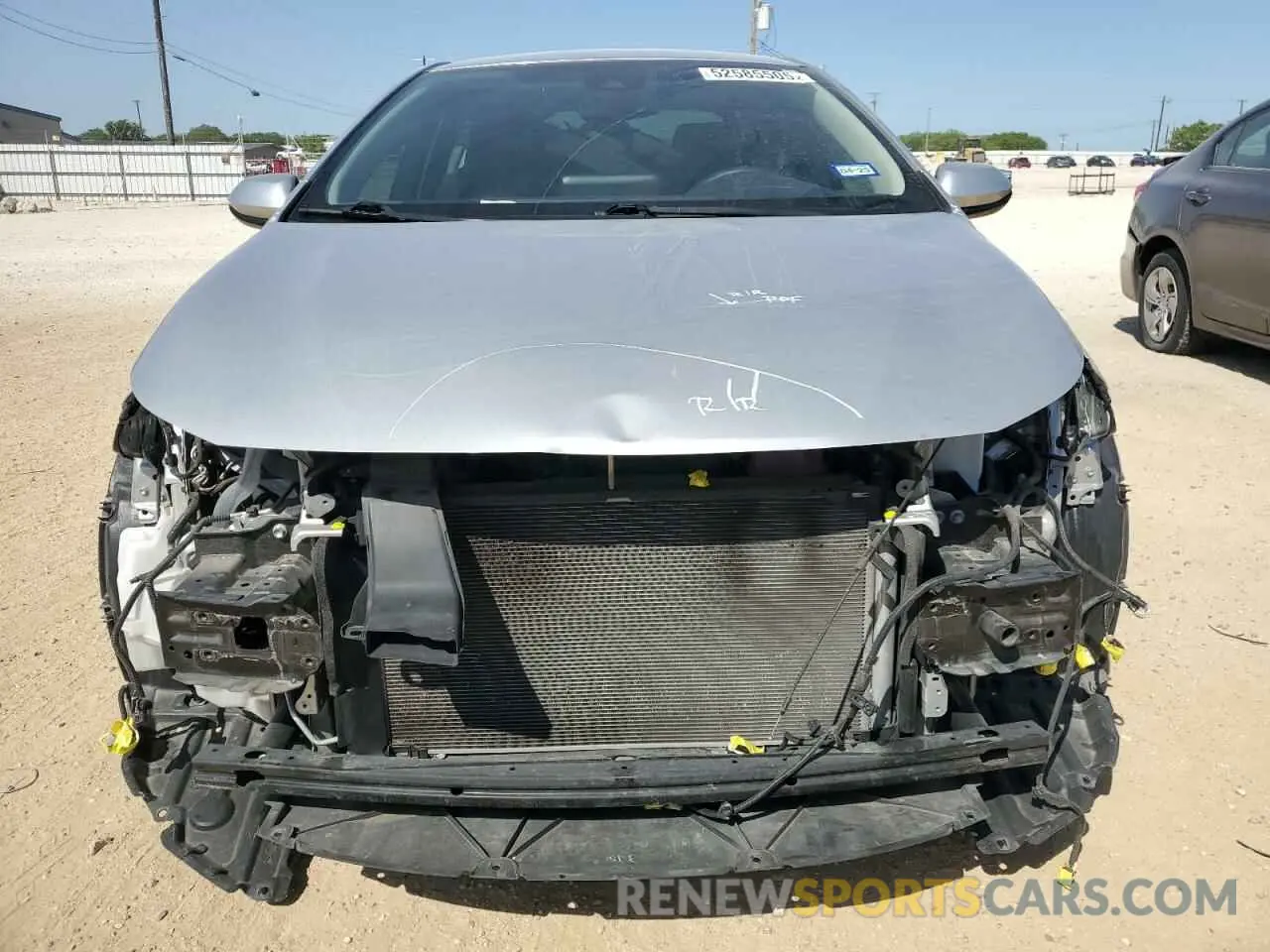 5 Photograph of a damaged car JTDEAMDE2NJ055888 TOYOTA COROLLA 2022