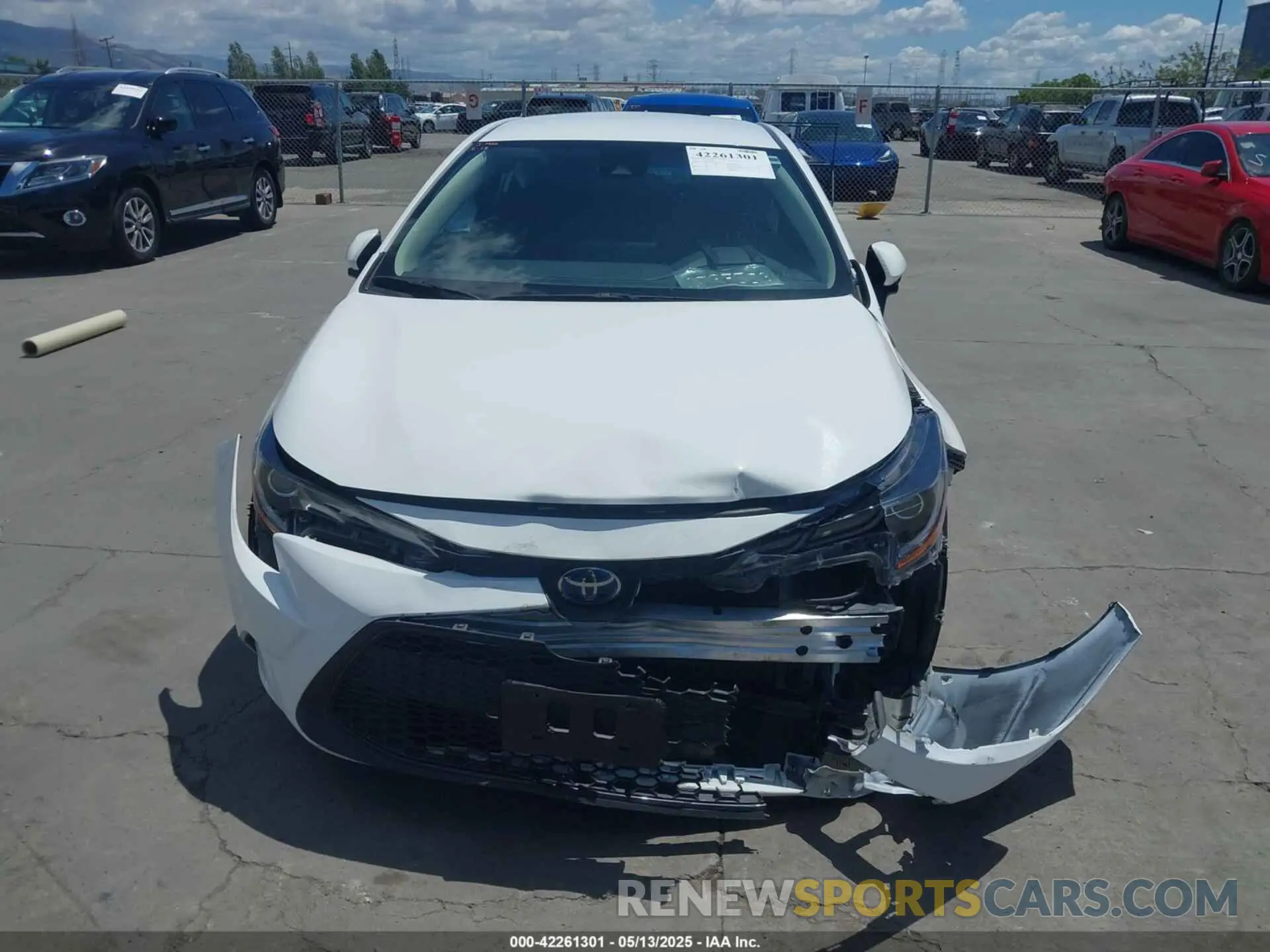 6 Photograph of a damaged car JTDEAMDE3N3003853 TOYOTA COROLLA 2022