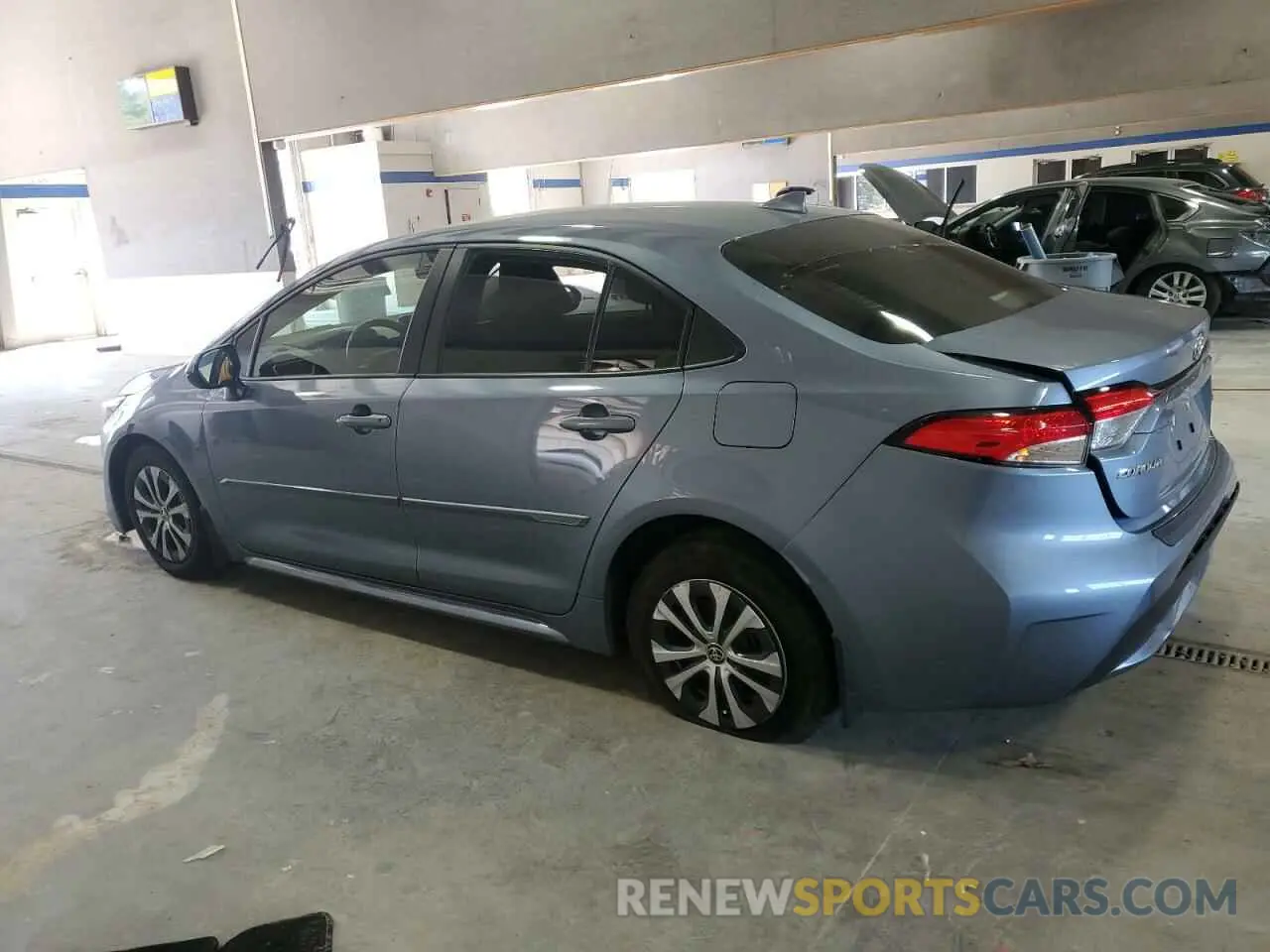 2 Photograph of a damaged car JTDEAMDE3N3008986 TOYOTA COROLLA 2022