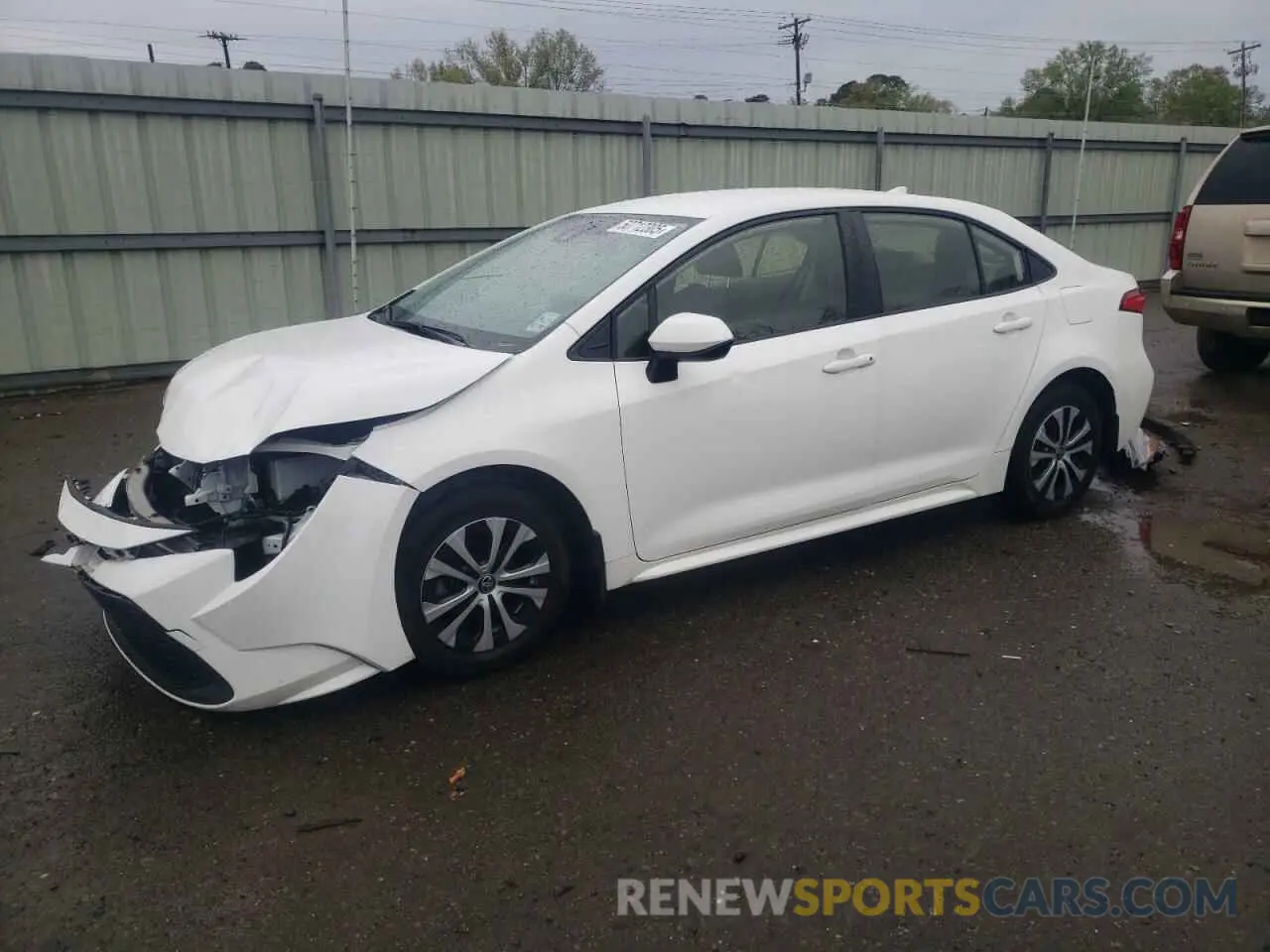 1 Photograph of a damaged car JTDEAMDE3N3012231 TOYOTA COROLLA 2022