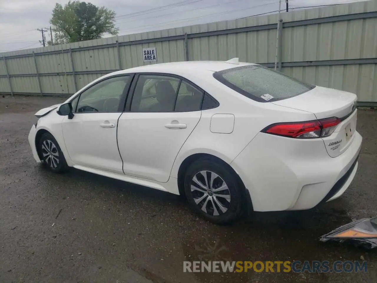 2 Photograph of a damaged car JTDEAMDE3N3012231 TOYOTA COROLLA 2022