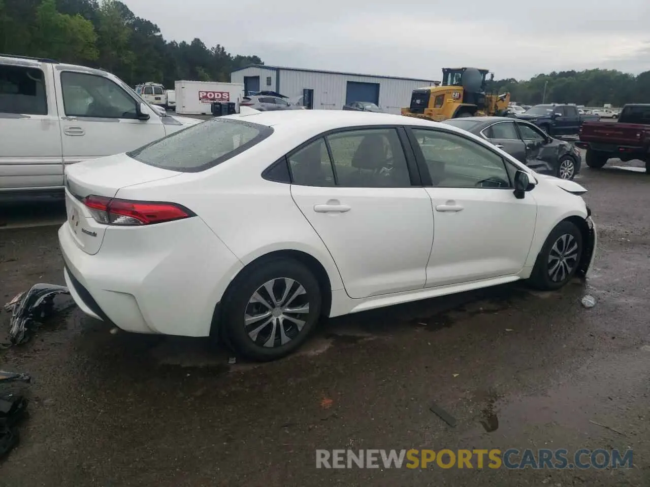 3 Photograph of a damaged car JTDEAMDE3N3012231 TOYOTA COROLLA 2022