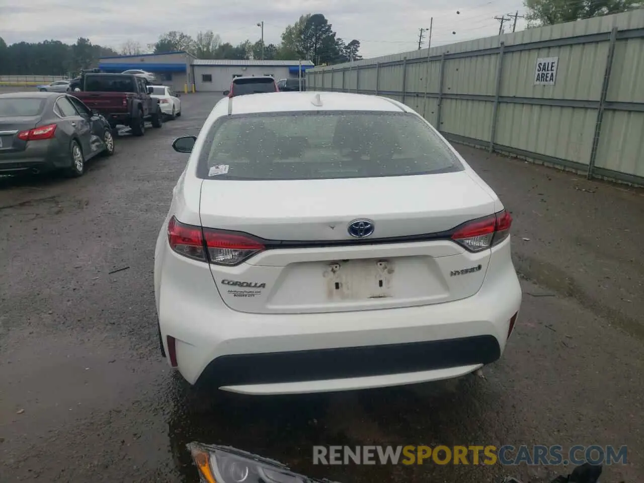 6 Photograph of a damaged car JTDEAMDE3N3012231 TOYOTA COROLLA 2022