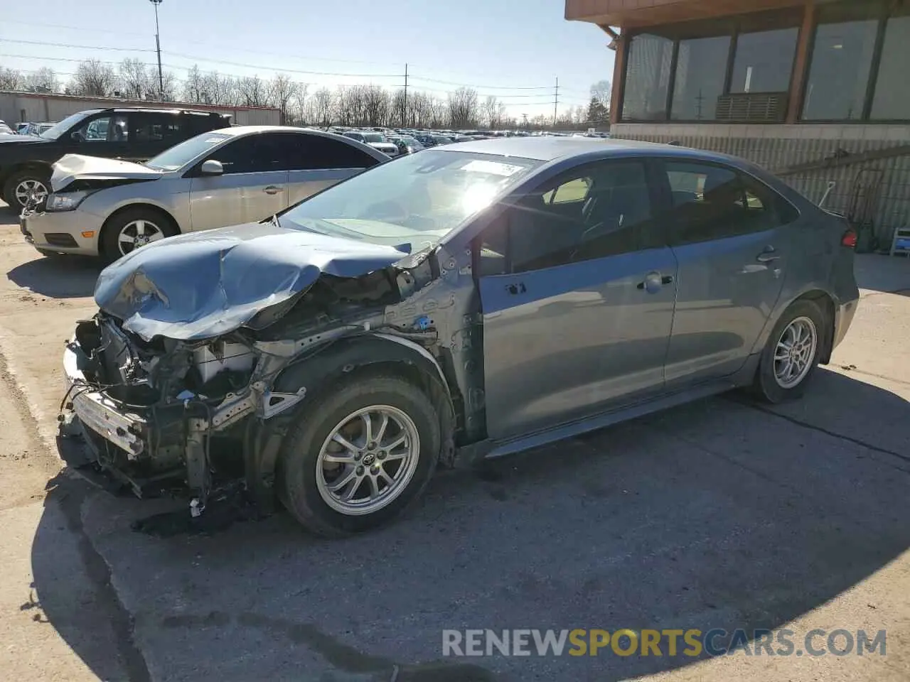 1 Photograph of a damaged car JTDEAMDE3N3012844 TOYOTA COROLLA 2022