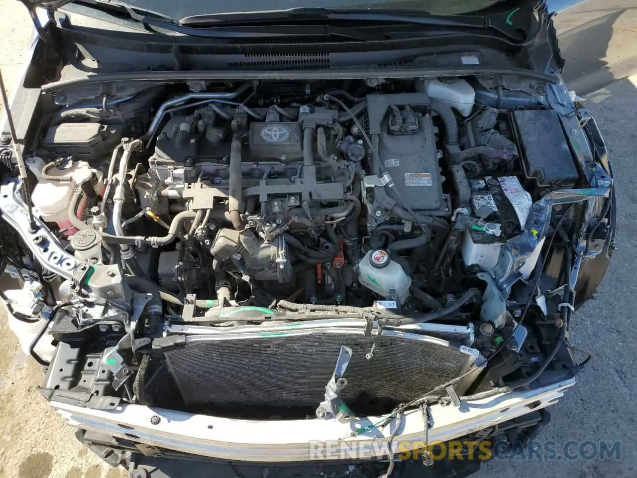 11 Photograph of a damaged car JTDEAMDE3N3012844 TOYOTA COROLLA 2022