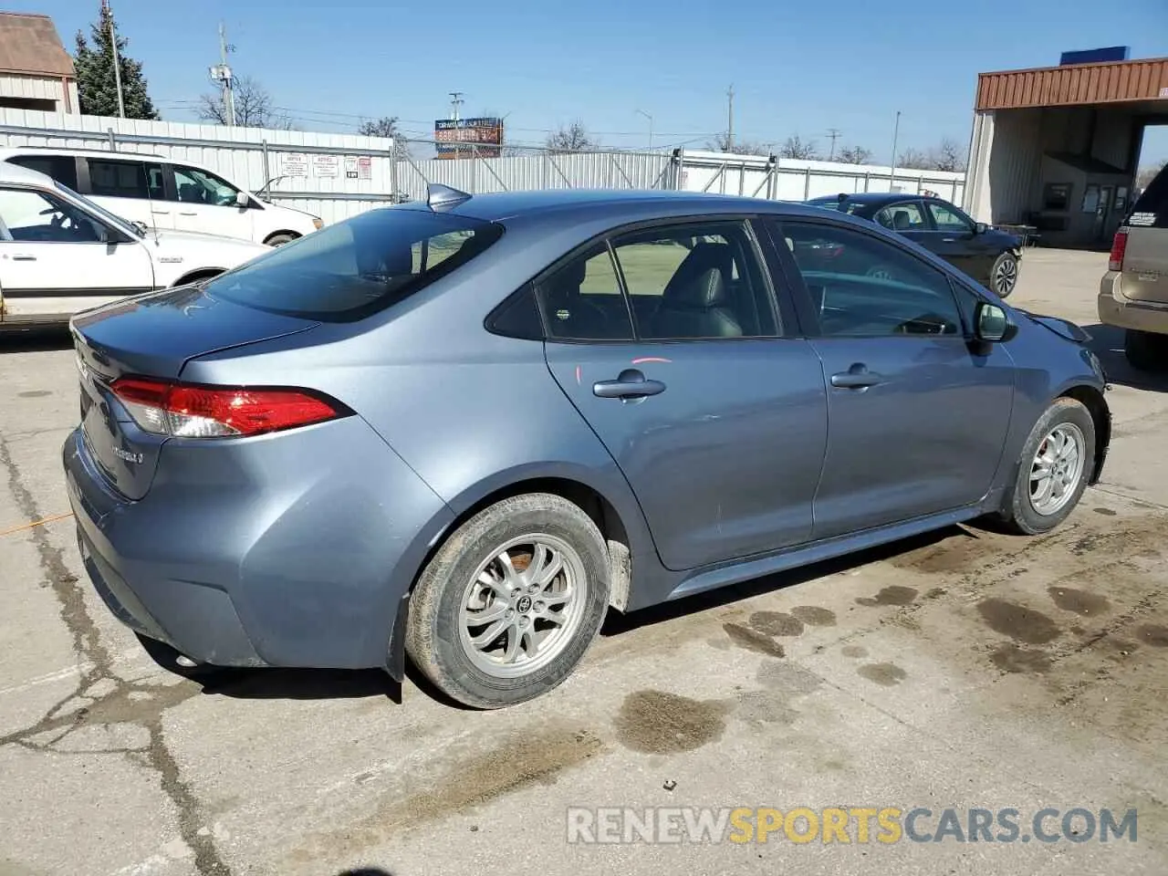 3 Photograph of a damaged car JTDEAMDE3N3012844 TOYOTA COROLLA 2022
