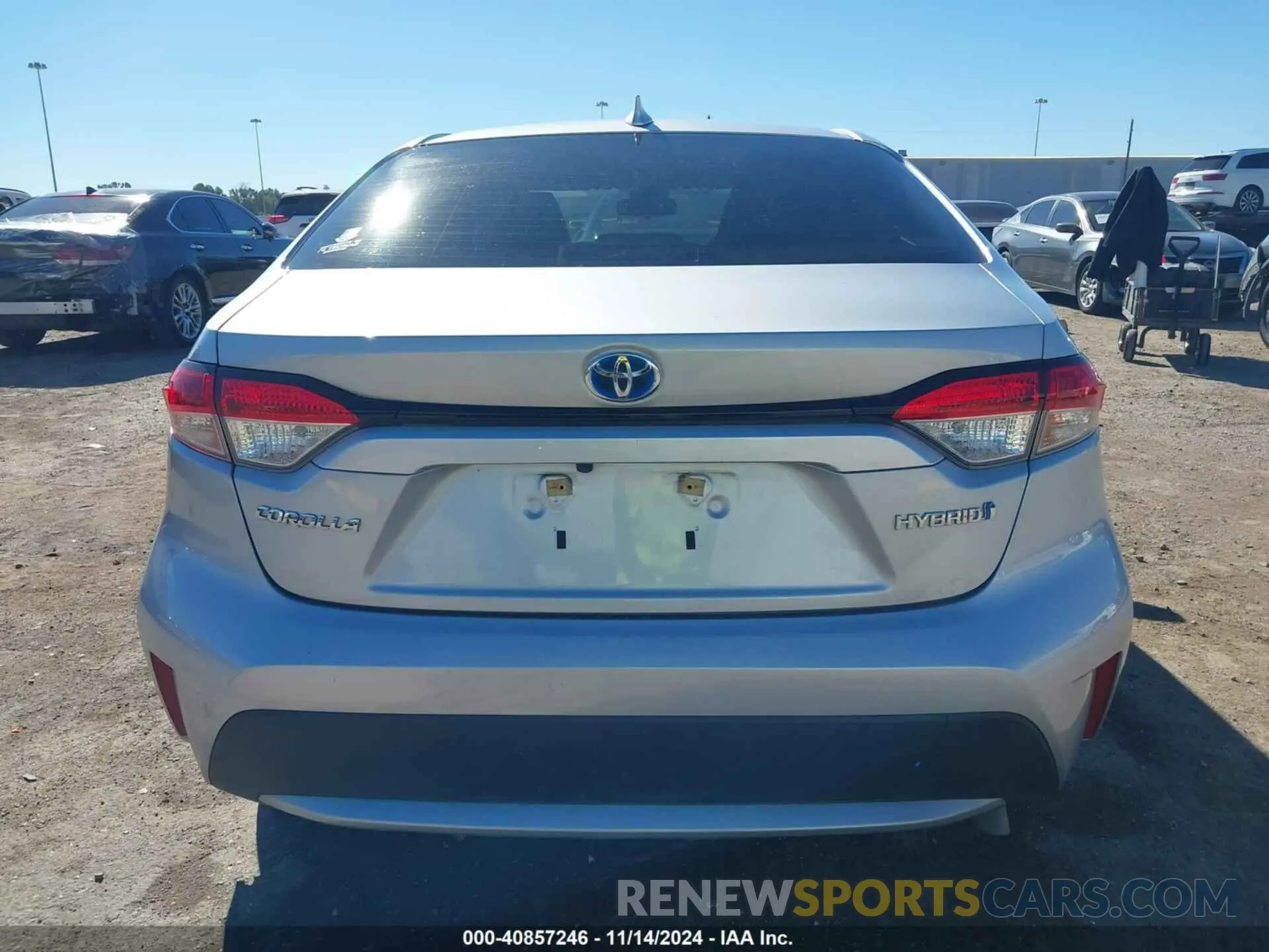 15 Photograph of a damaged car JTDEAMDE3NJ039151 TOYOTA COROLLA 2022