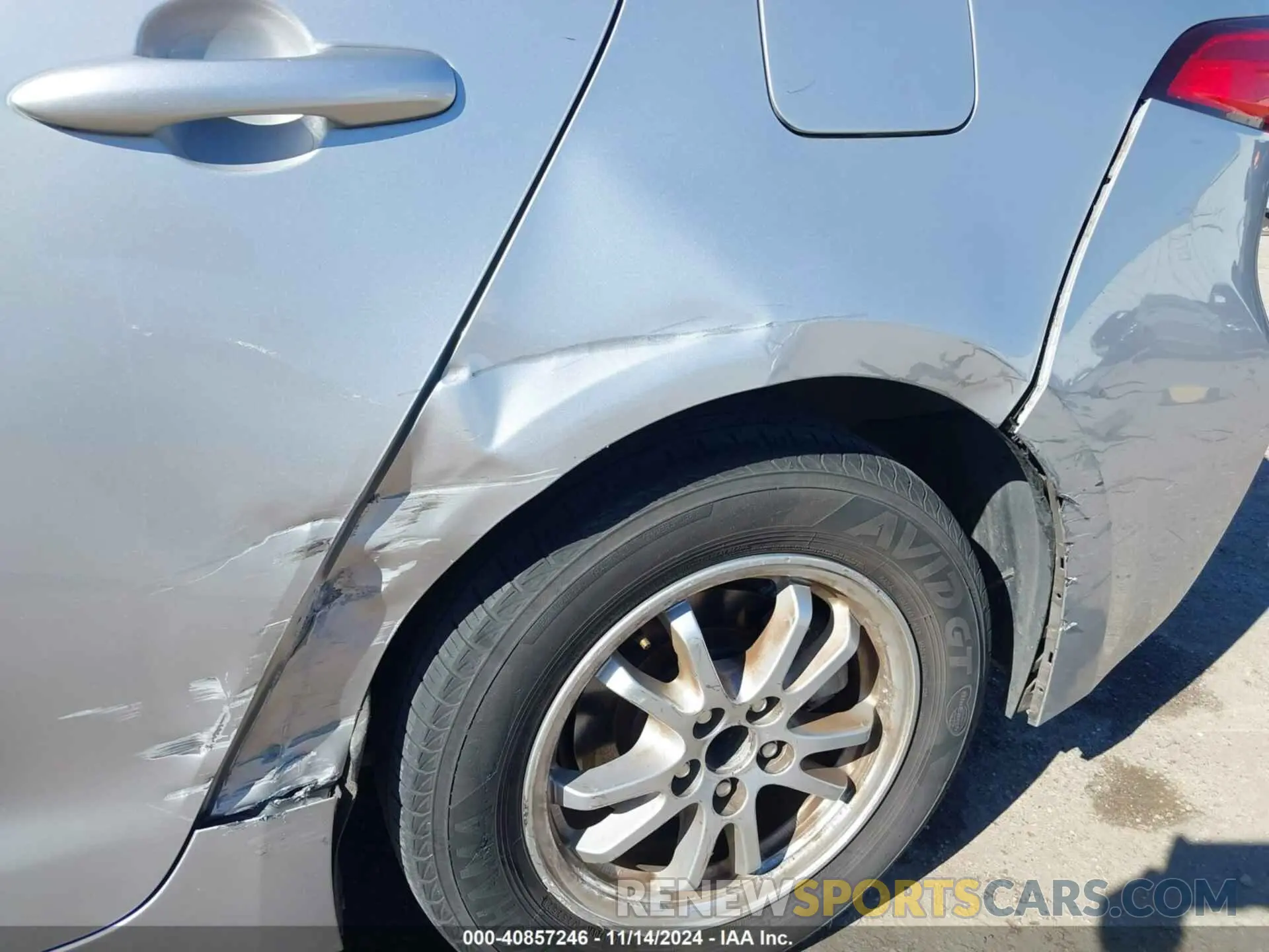 16 Photograph of a damaged car JTDEAMDE3NJ039151 TOYOTA COROLLA 2022