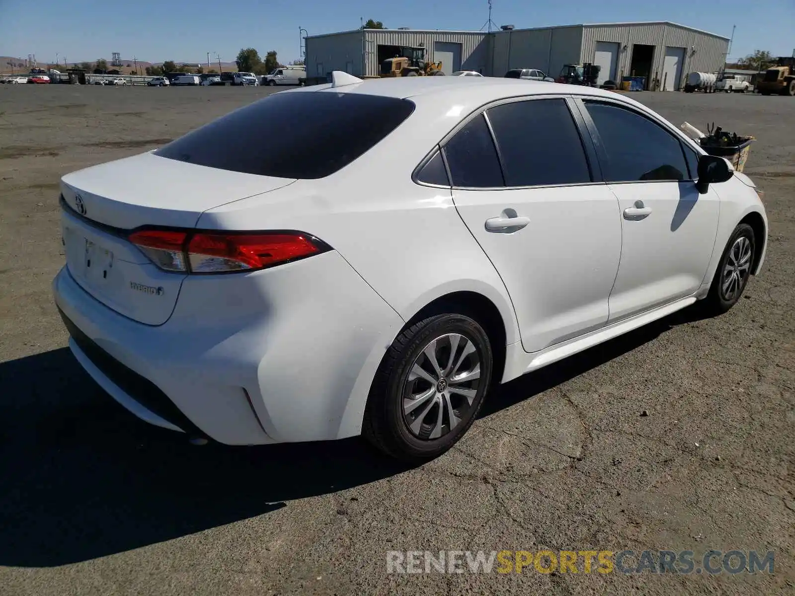 4 Photograph of a damaged car JTDEAMDE3NJ039540 TOYOTA COROLLA 2022