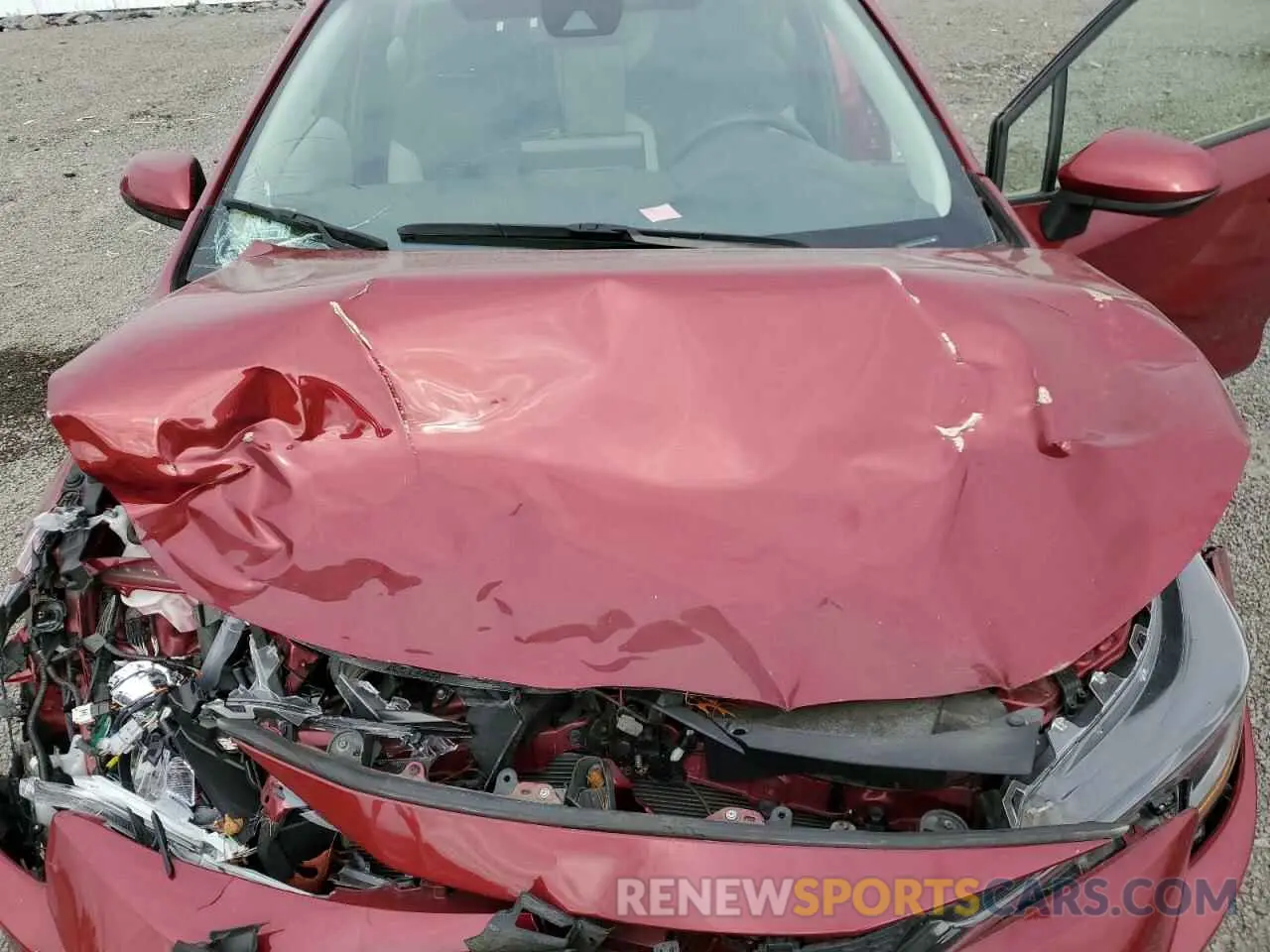 11 Photograph of a damaged car JTDEAMDE3NJ050229 TOYOTA COROLLA 2022