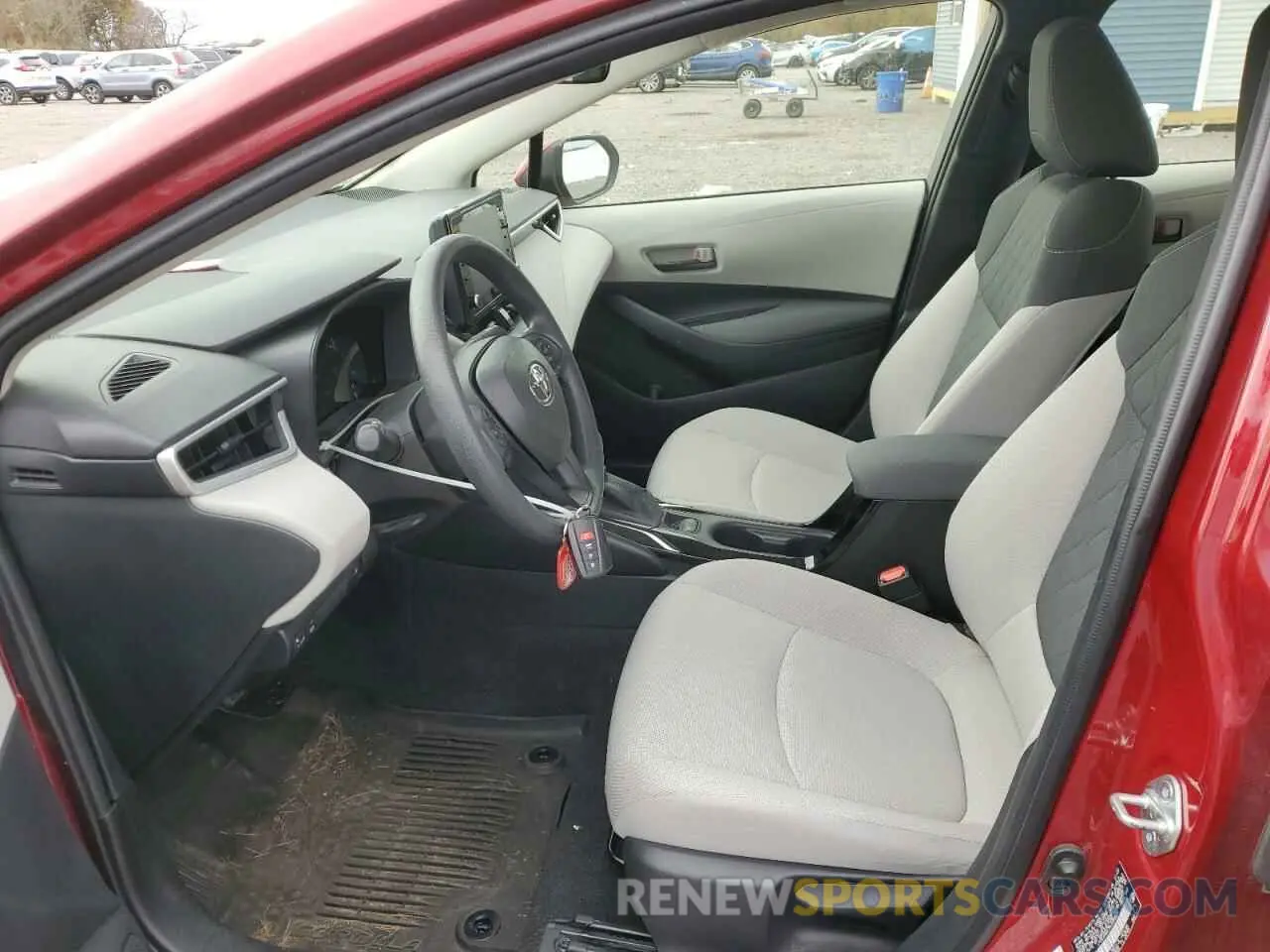 7 Photograph of a damaged car JTDEAMDE3NJ050229 TOYOTA COROLLA 2022