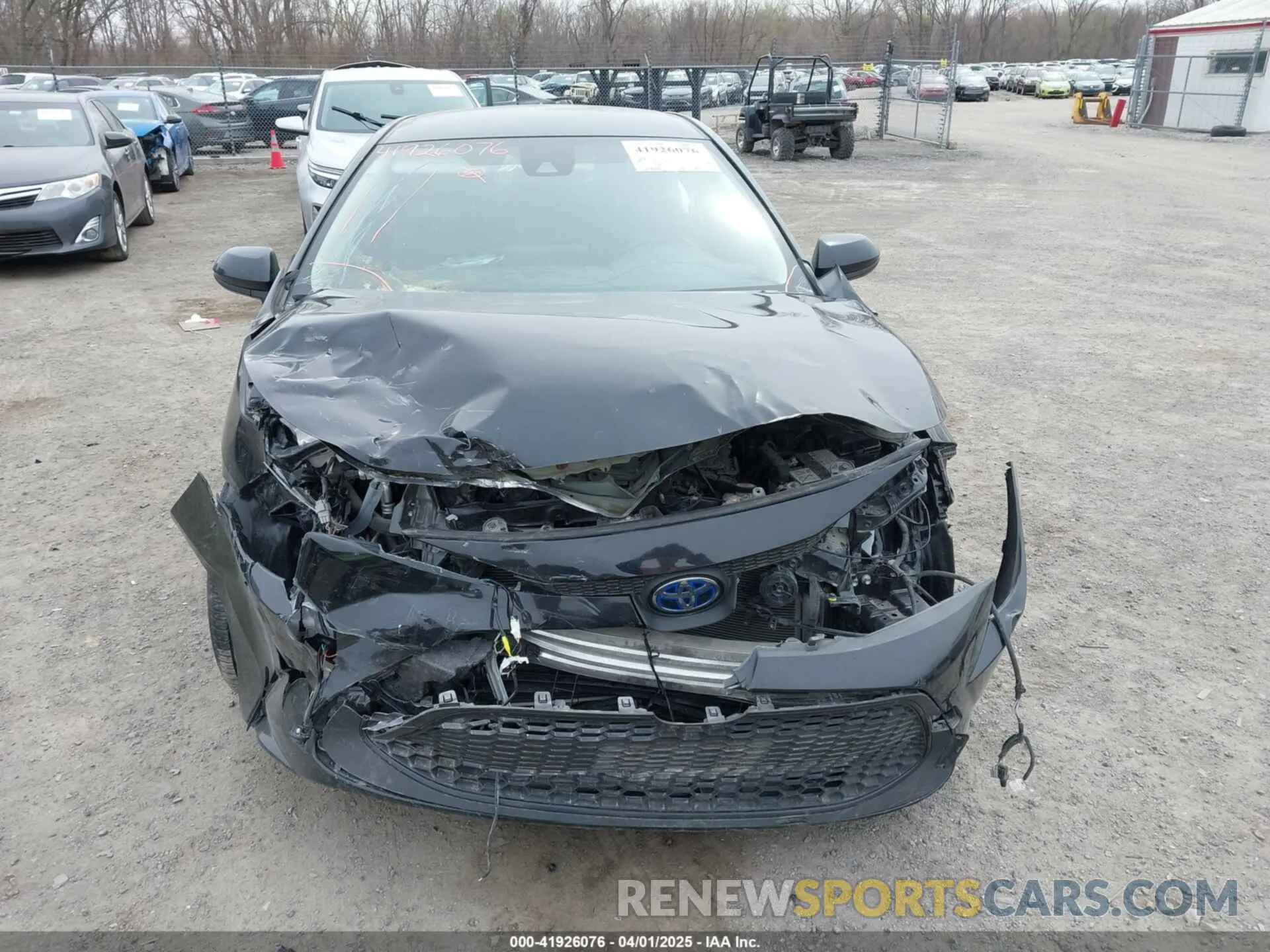 12 Photograph of a damaged car JTDEAMDE3NJ055155 TOYOTA COROLLA 2022
