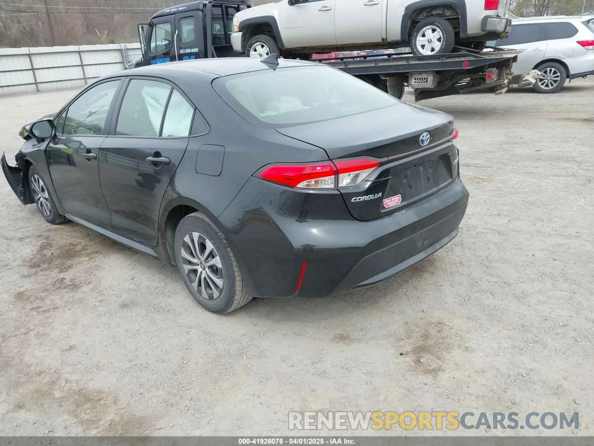 3 Photograph of a damaged car JTDEAMDE3NJ055155 TOYOTA COROLLA 2022