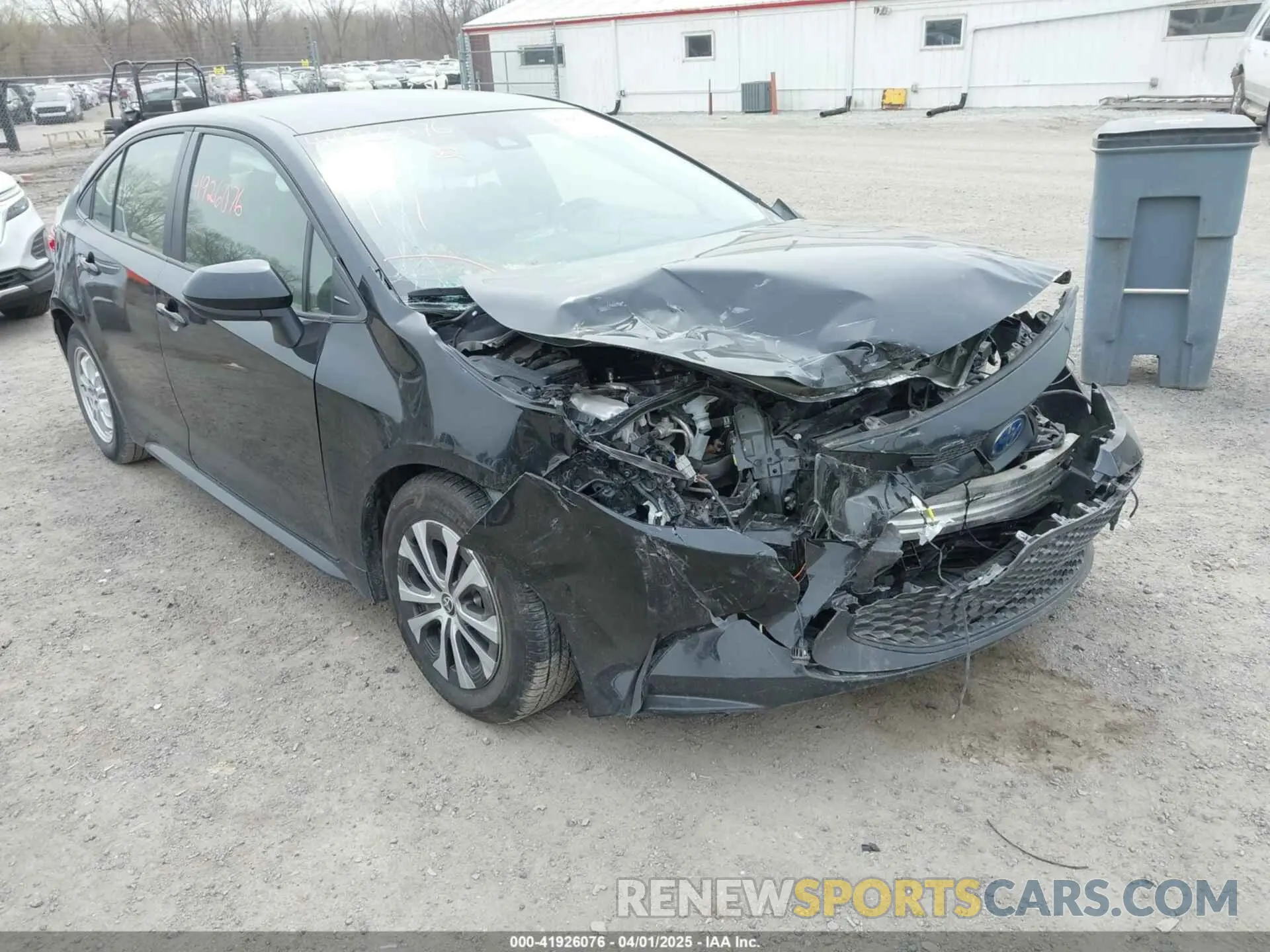 6 Photograph of a damaged car JTDEAMDE3NJ055155 TOYOTA COROLLA 2022