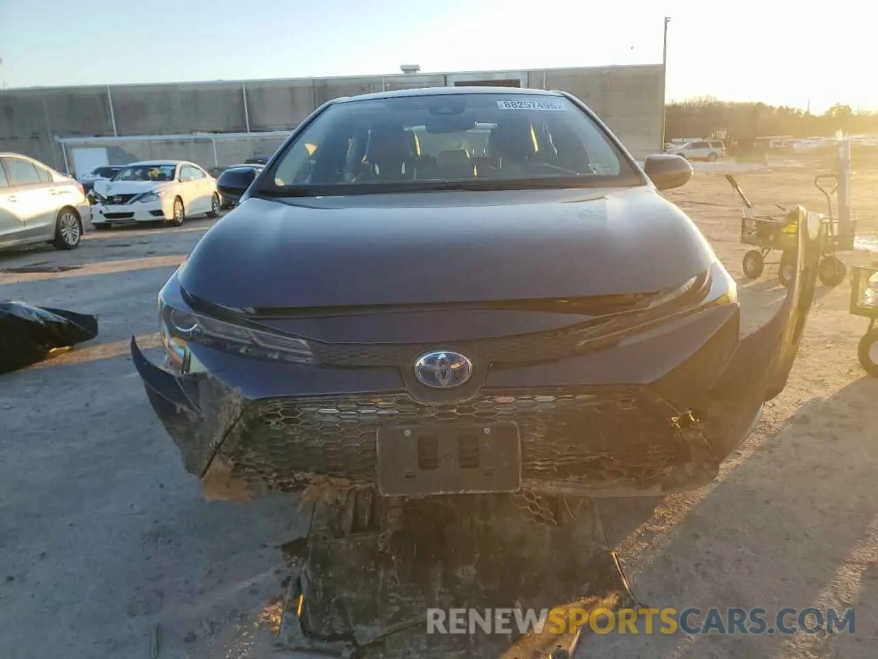 5 Photograph of a damaged car JTDEAMDE3NJ055477 TOYOTA COROLLA 2022