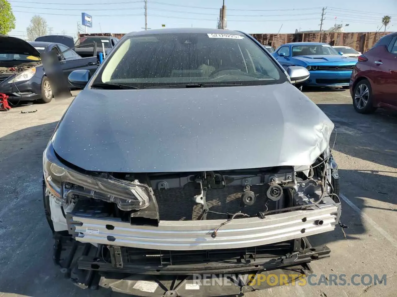 5 Photograph of a damaged car JTDEAMDE3NJ057035 TOYOTA COROLLA 2022