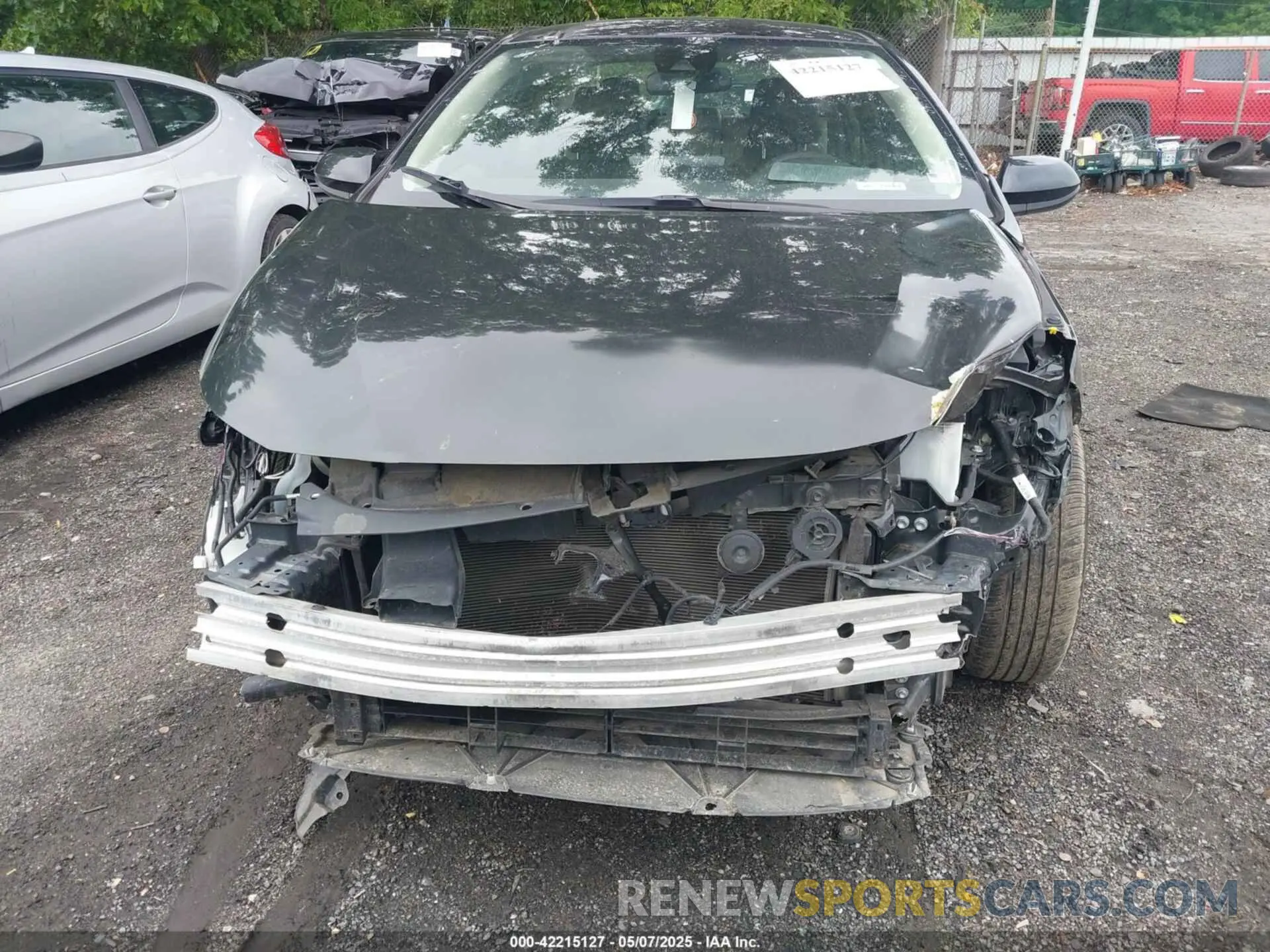 11 Photograph of a damaged car JTDEAMDE3NJ059416 TOYOTA COROLLA 2022