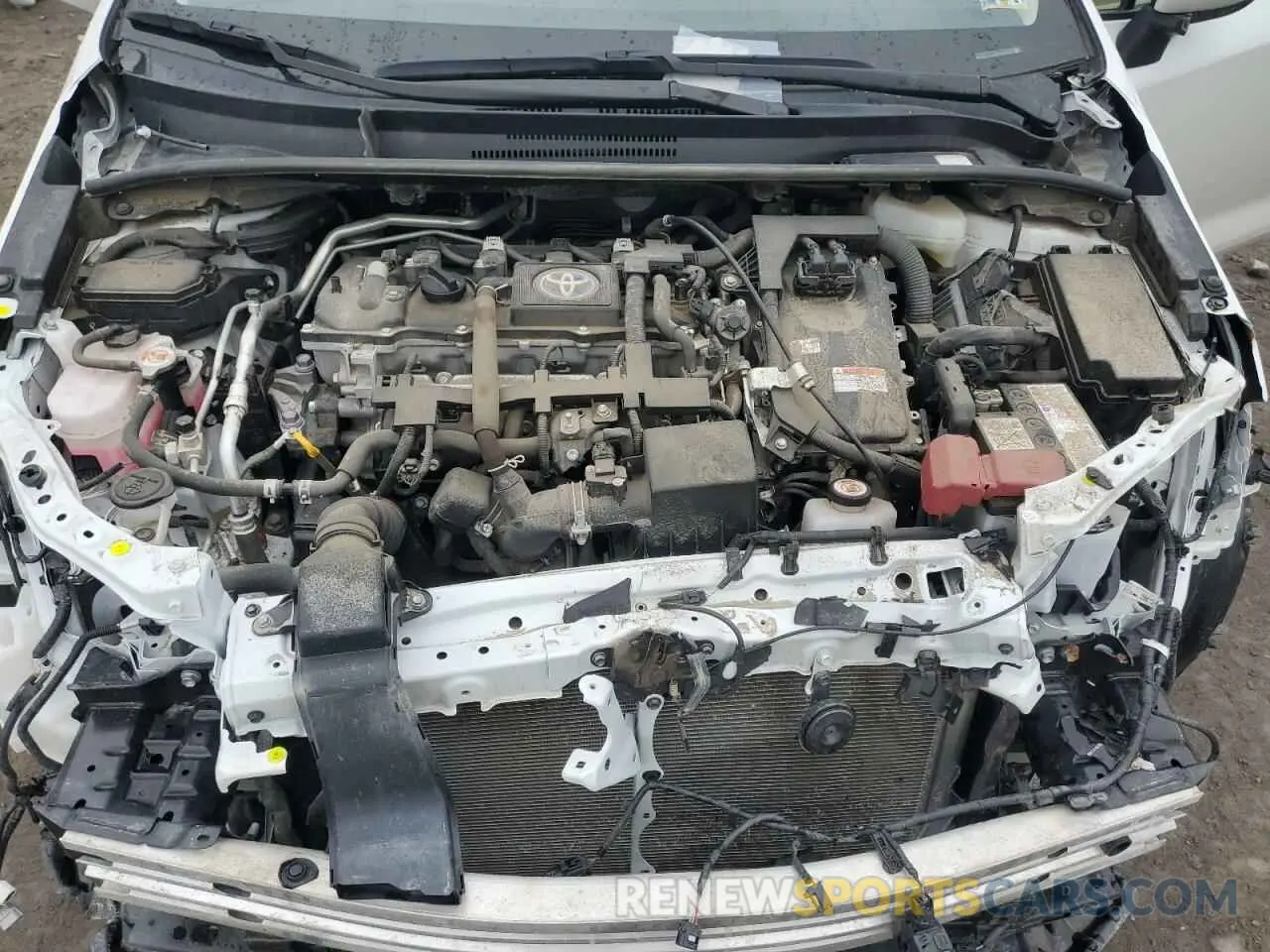 11 Photograph of a damaged car JTDEAMDE4N3003392 TOYOTA COROLLA 2022