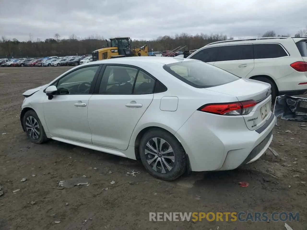 2 Photograph of a damaged car JTDEAMDE4N3003392 TOYOTA COROLLA 2022