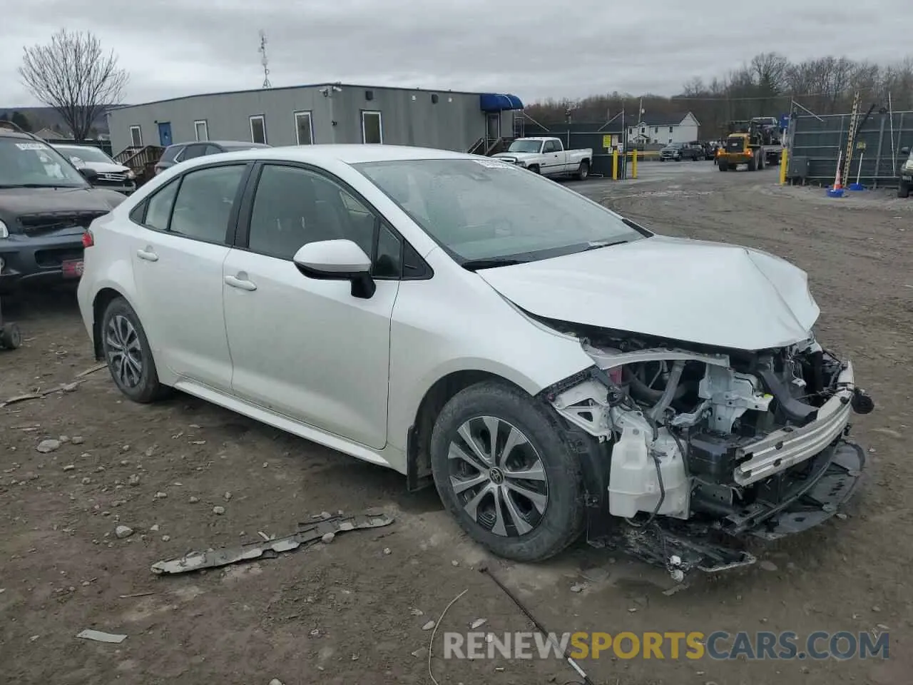 4 Photograph of a damaged car JTDEAMDE4N3003392 TOYOTA COROLLA 2022